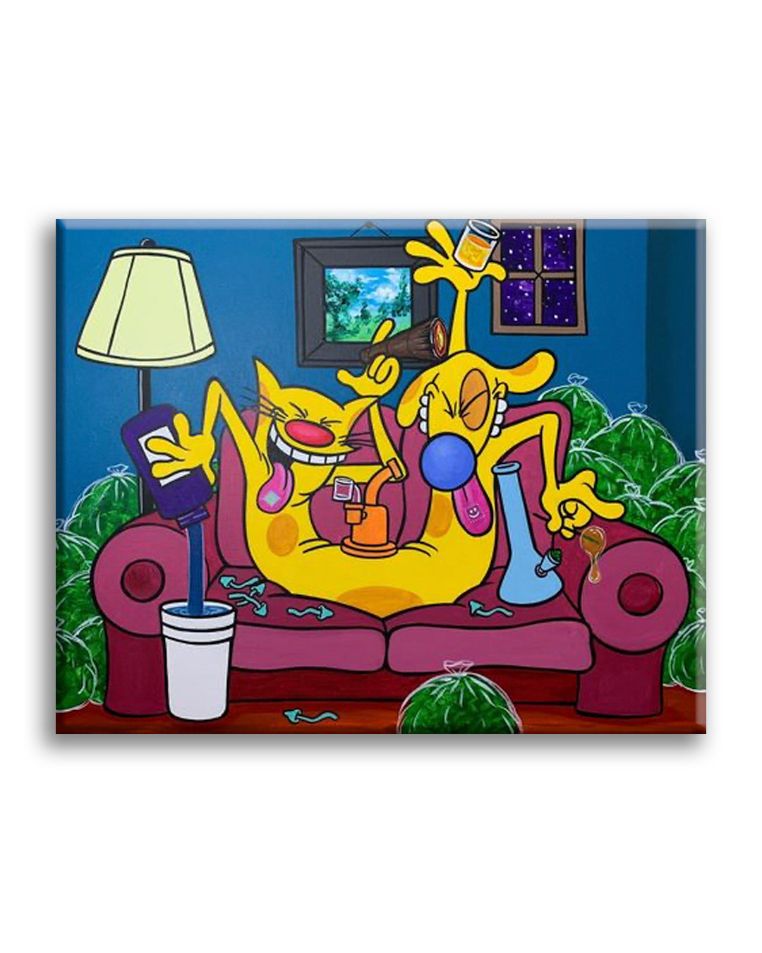 HeadyPaints - CatDog