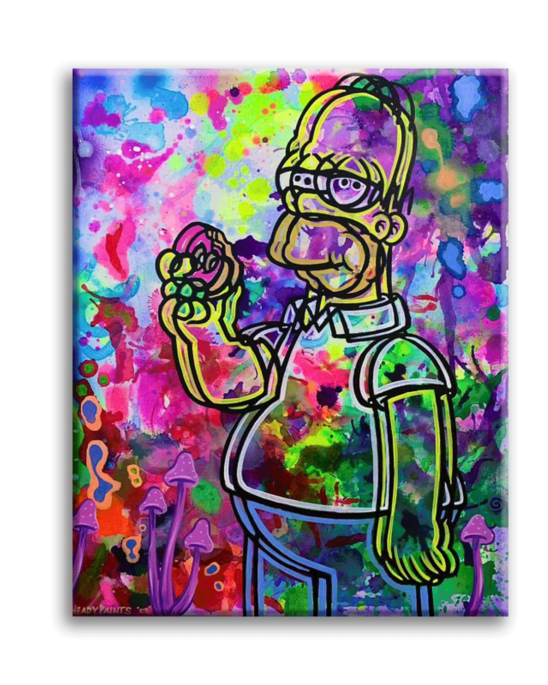 HeadyPaints - Trippy Homer Simpson