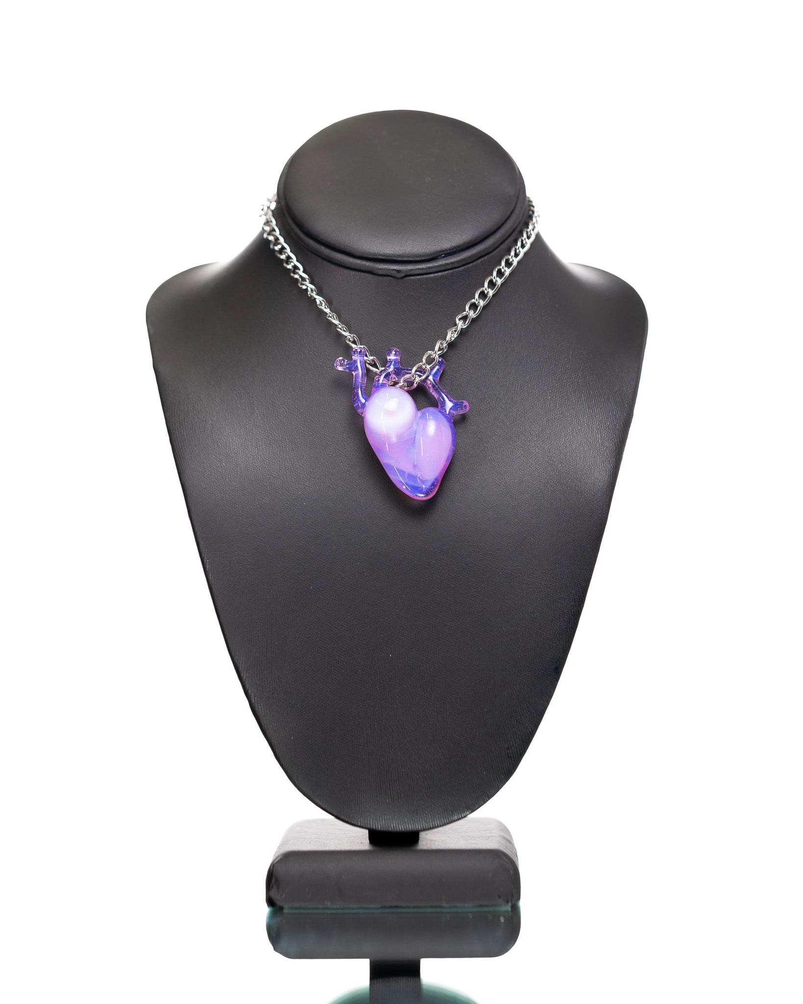 Pink/Purple Heart Pendant