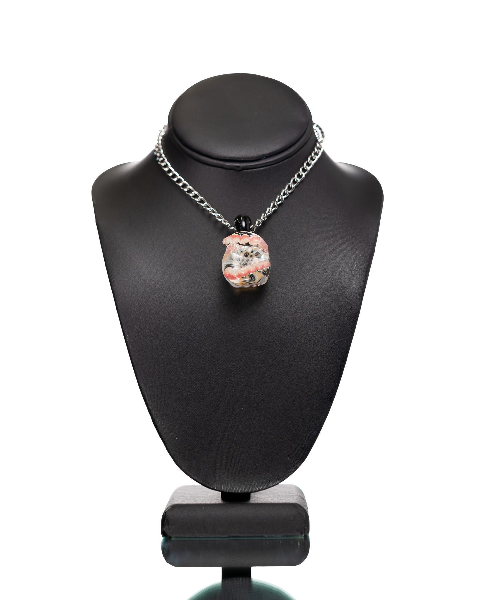 Dawg House Glass - Jaw Pendant - Clear