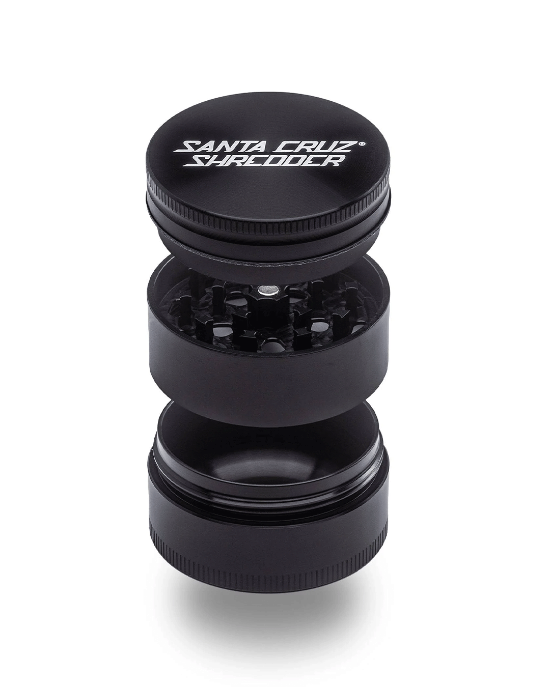 Santa Cruz Shredder - Aluminum 3 Piece Herb Grinders - Medium