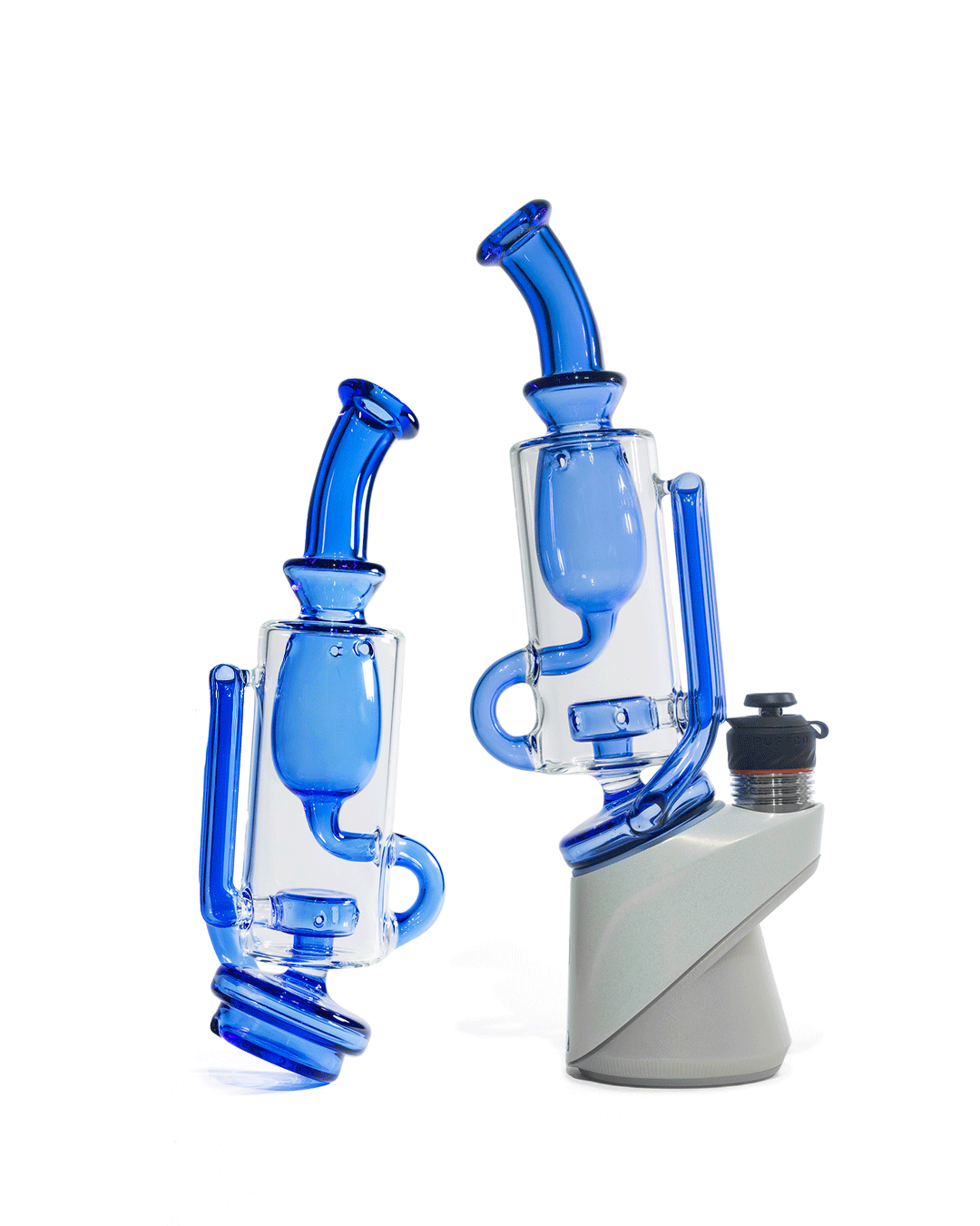 Greek Glass - Puffco Klein Attachment - Cobalt Blue