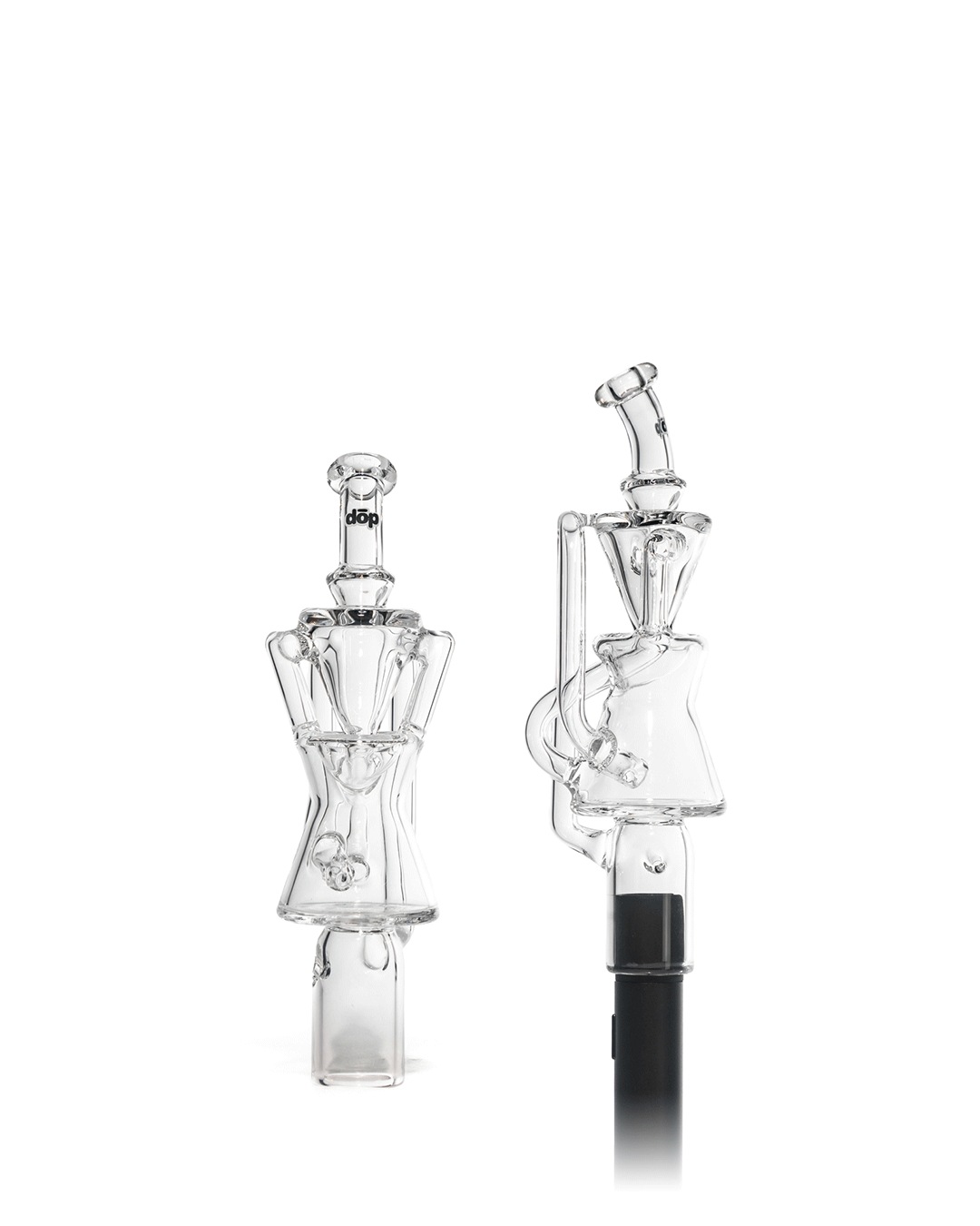 Dōp Glass - Pivot Floating Cycler - Clear