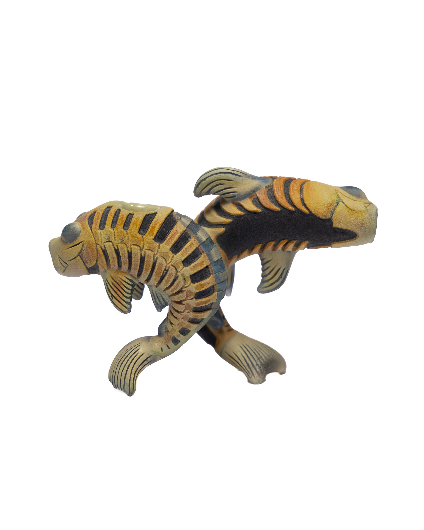 AJ Disalvo X Nathan Belmont - Siamese Fish Hand Pipe