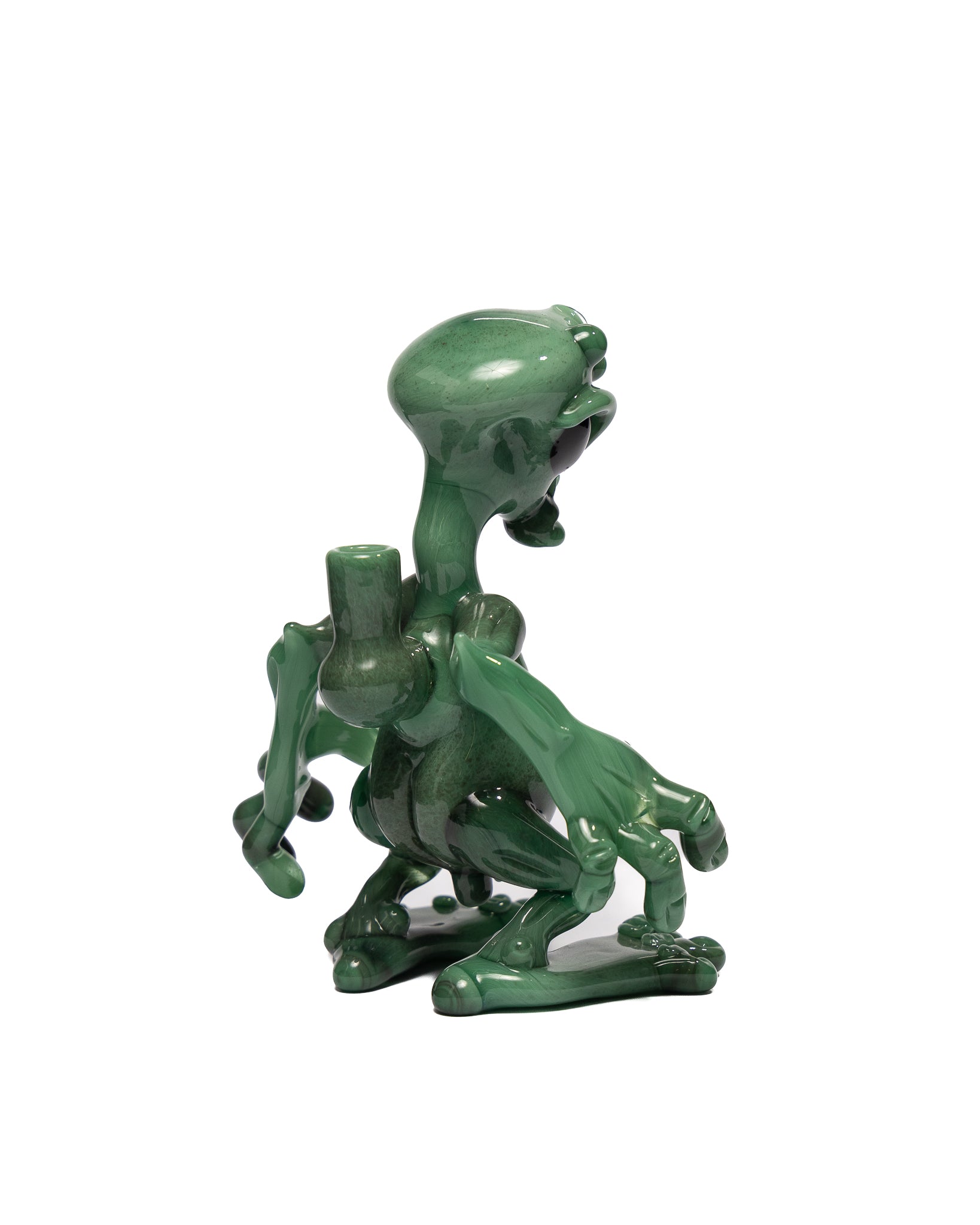 Al's Boro Creations - Standing Green Alien