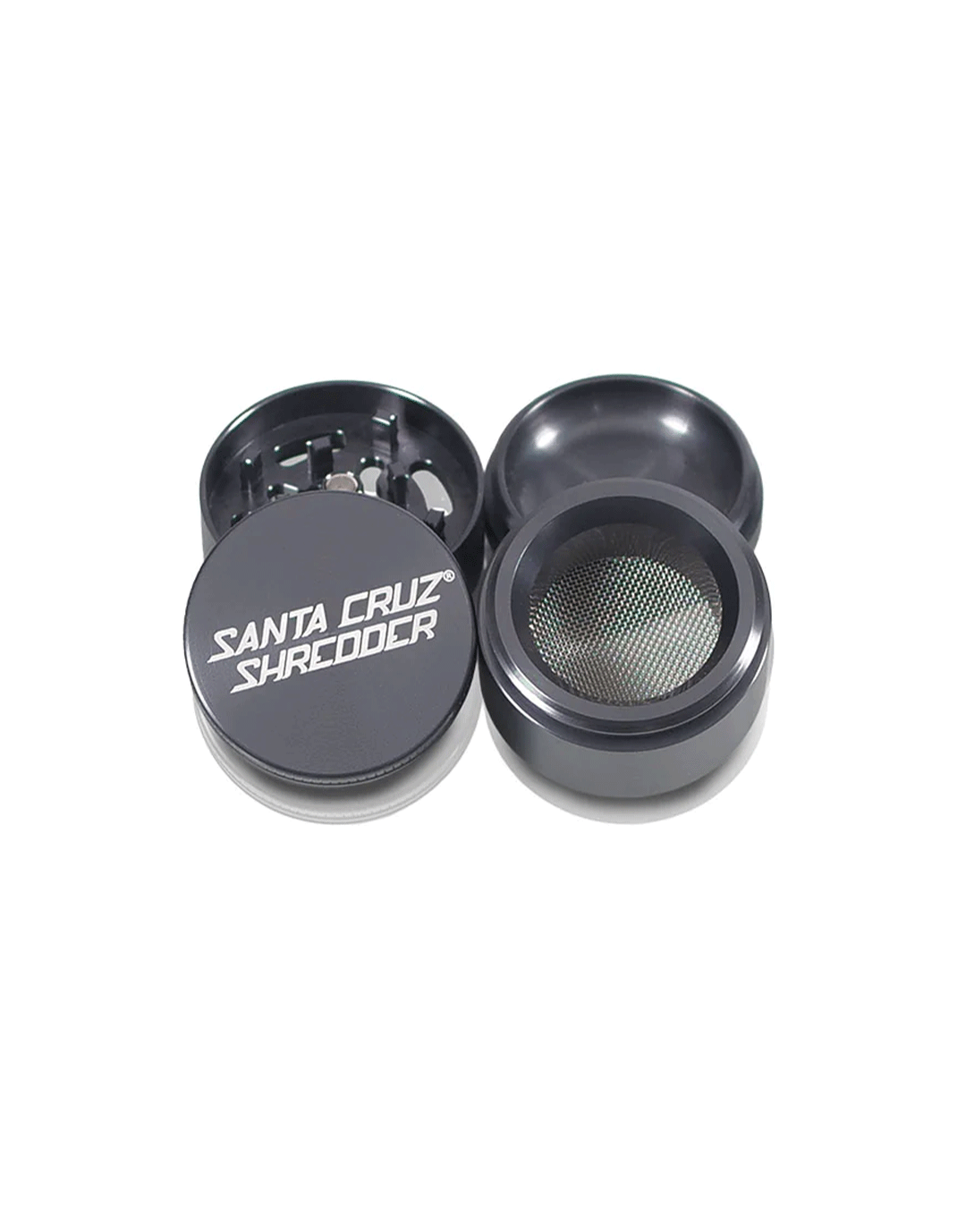Santa Cruz Shredder - Aluminum 4 Piece Herb Grinders - Jumbo