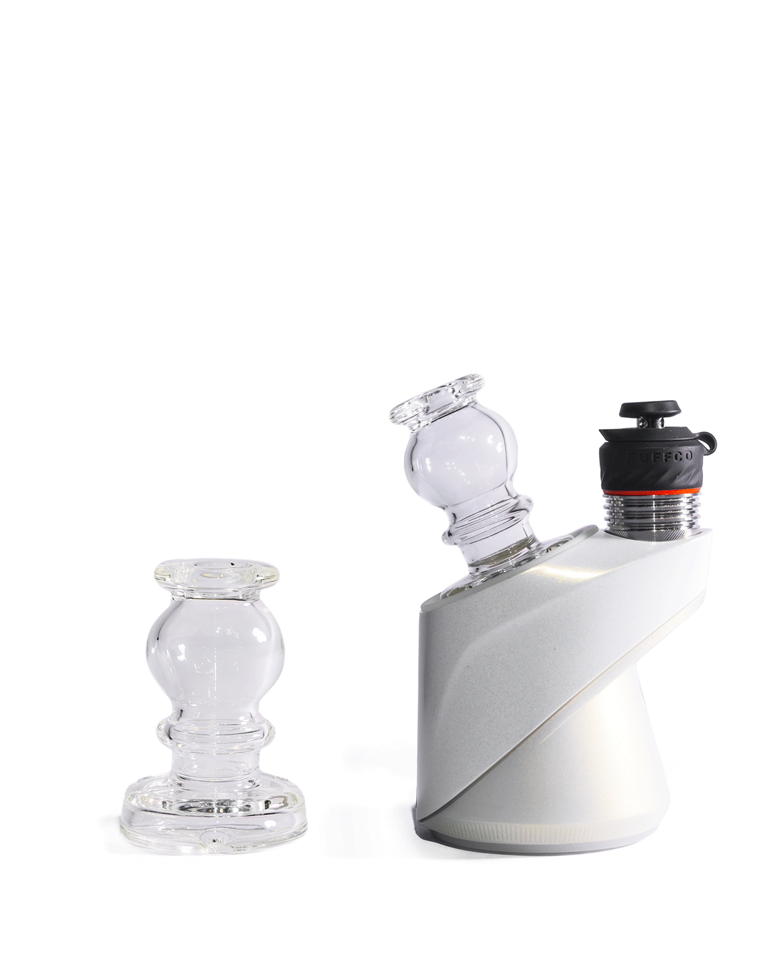 Greek Glass - High Flow Puffco Dry Top - Clear