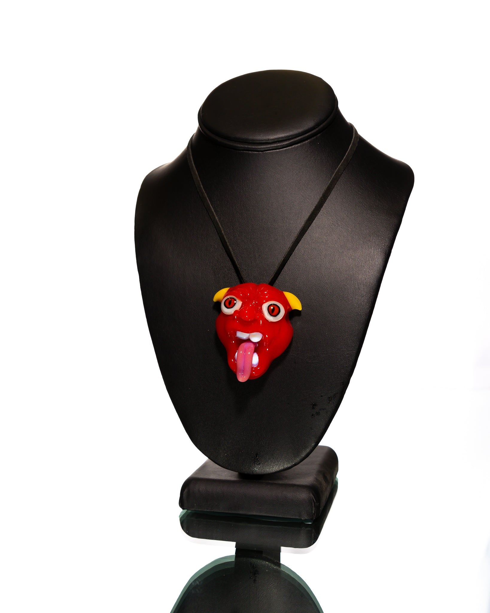 Kaleb Folck - Red Face Pendant