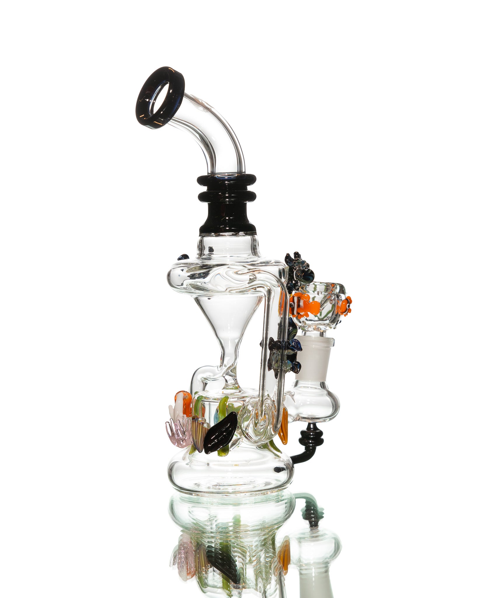 Empire Glassworks -  Mini Recycler - "Under the Sea"