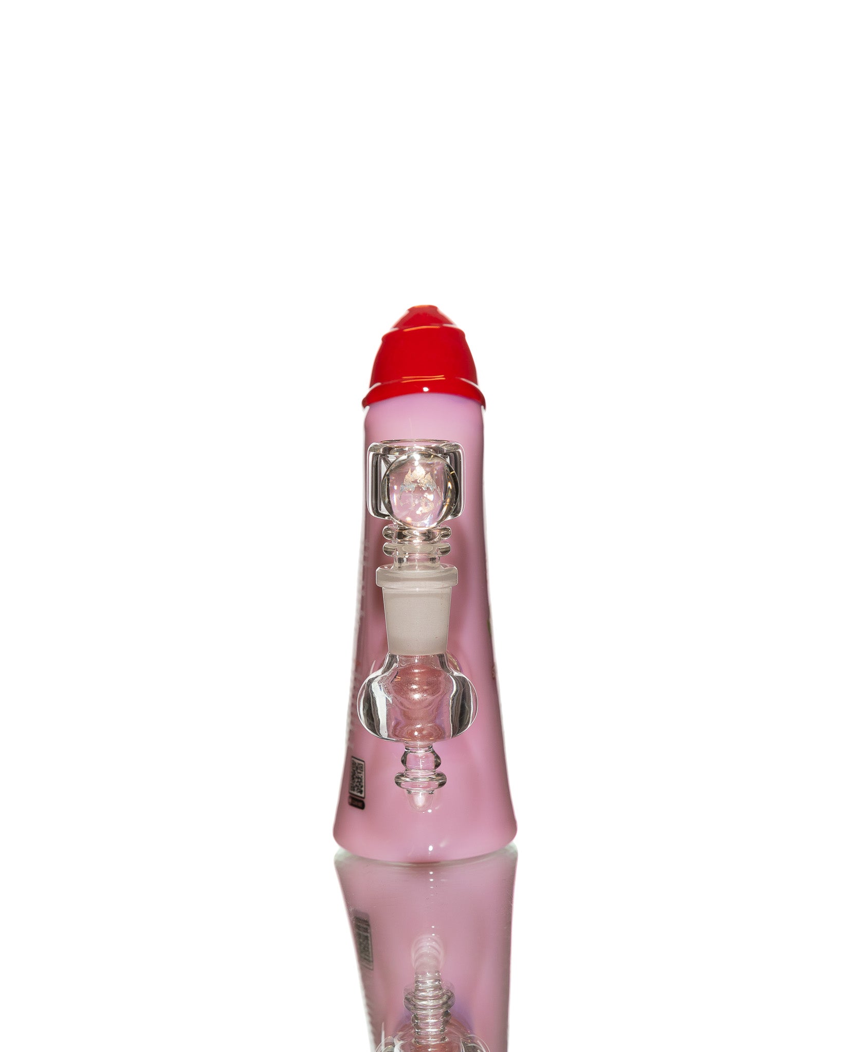 Empire Glassworks -  Mini Rig - Strawberry Cough Shampoo Bottle