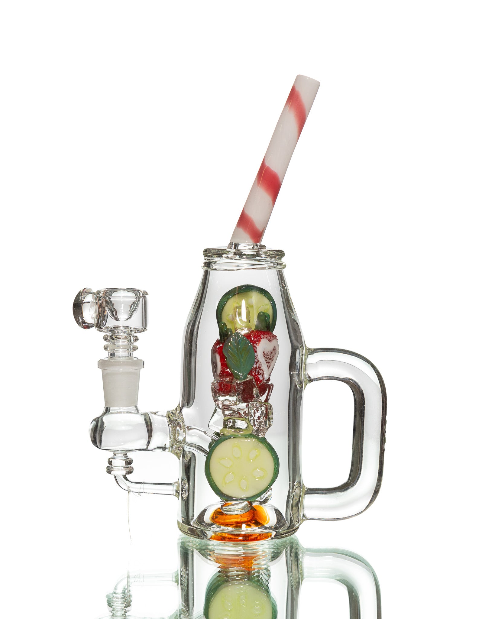 Empire Glassworks - Water Pipe - Icy Strawberry Cucumber Detox