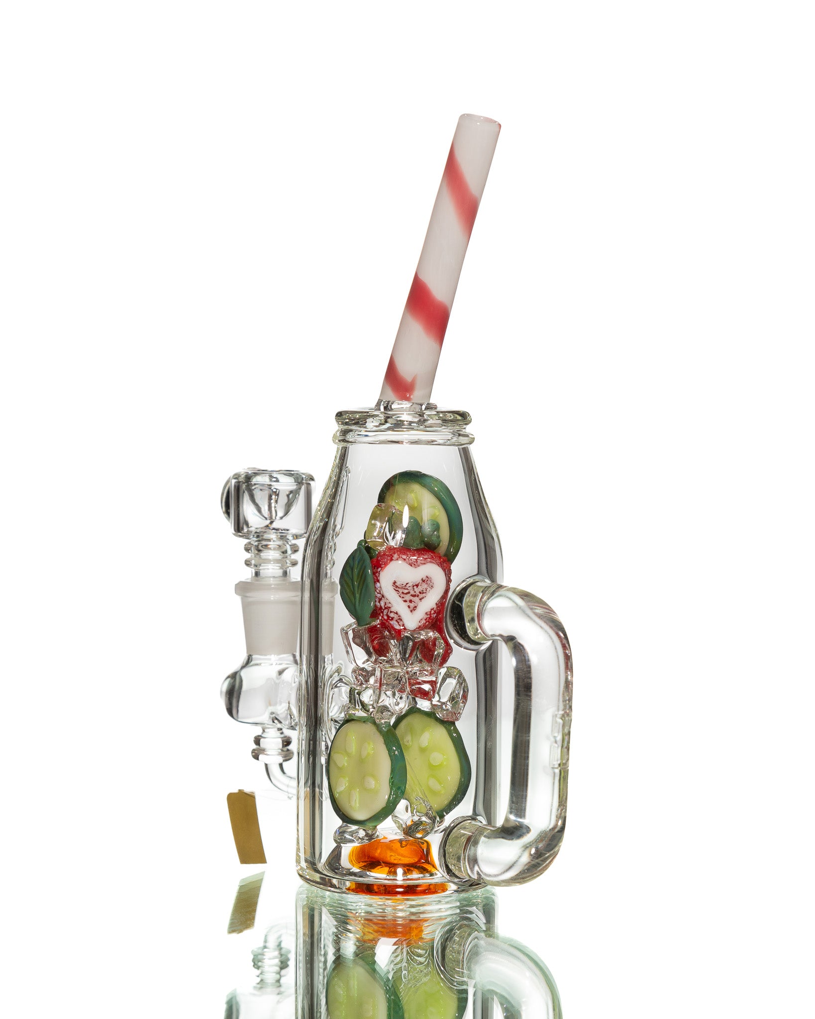 Empire Glassworks - Water Pipe - Icy Strawberry Cucumber Detox