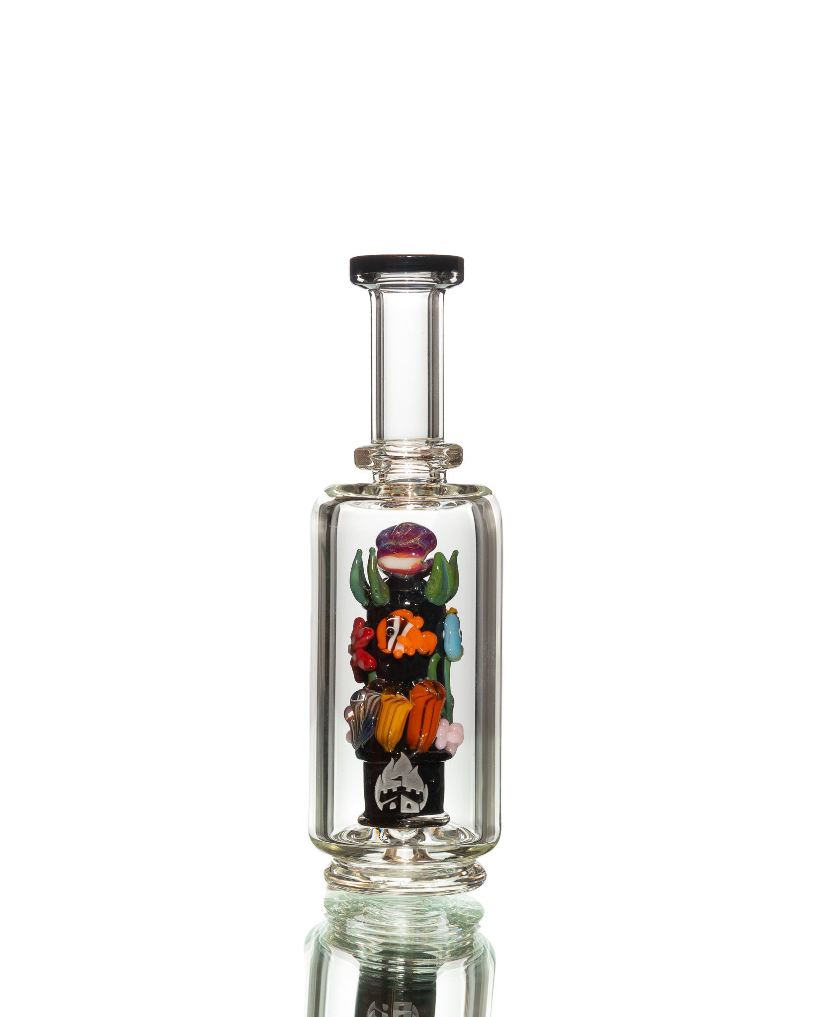 Empire Glassworks - Puffco Top - "Save the Seas" (UV)