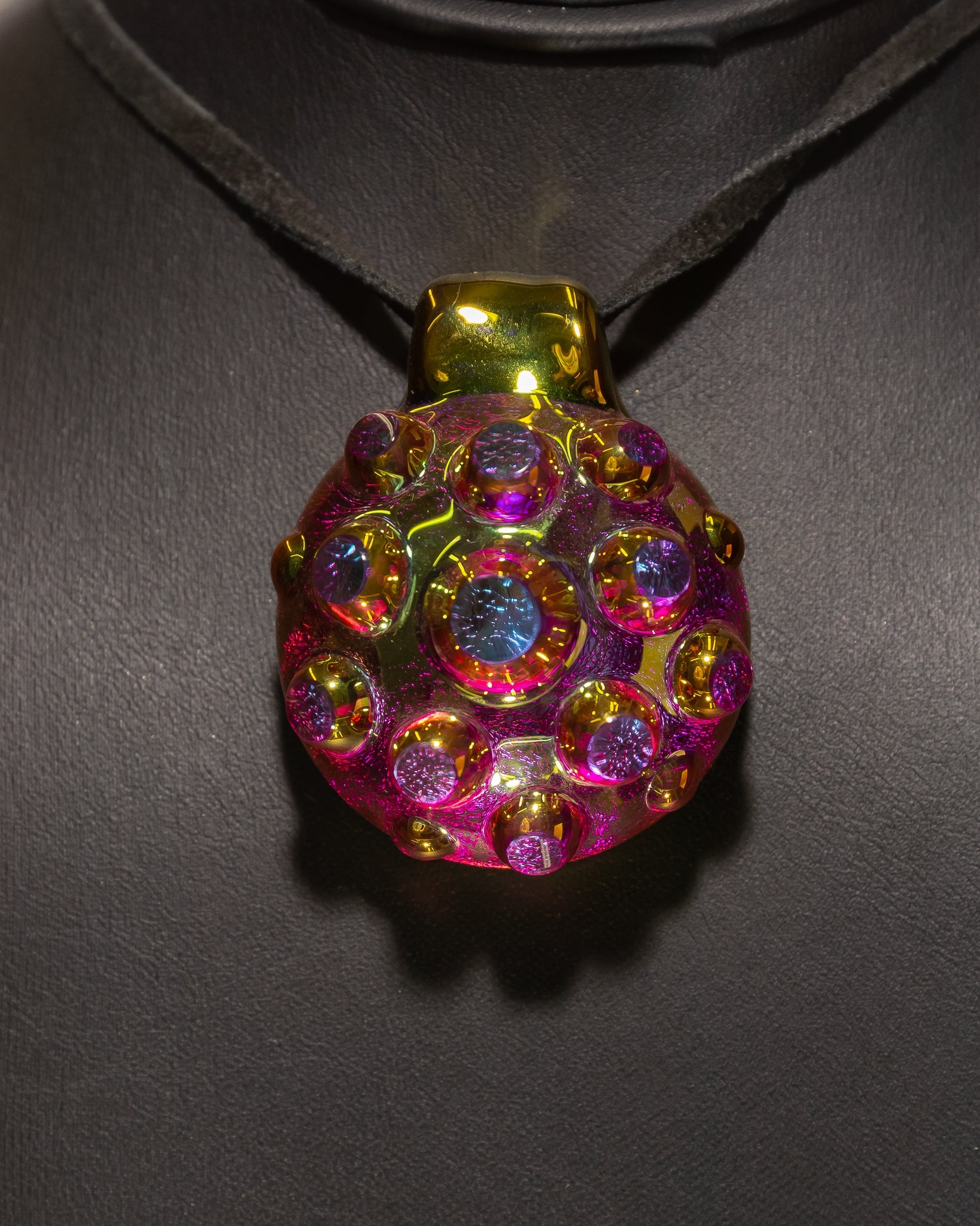 Digger Glass - Pink Pendant