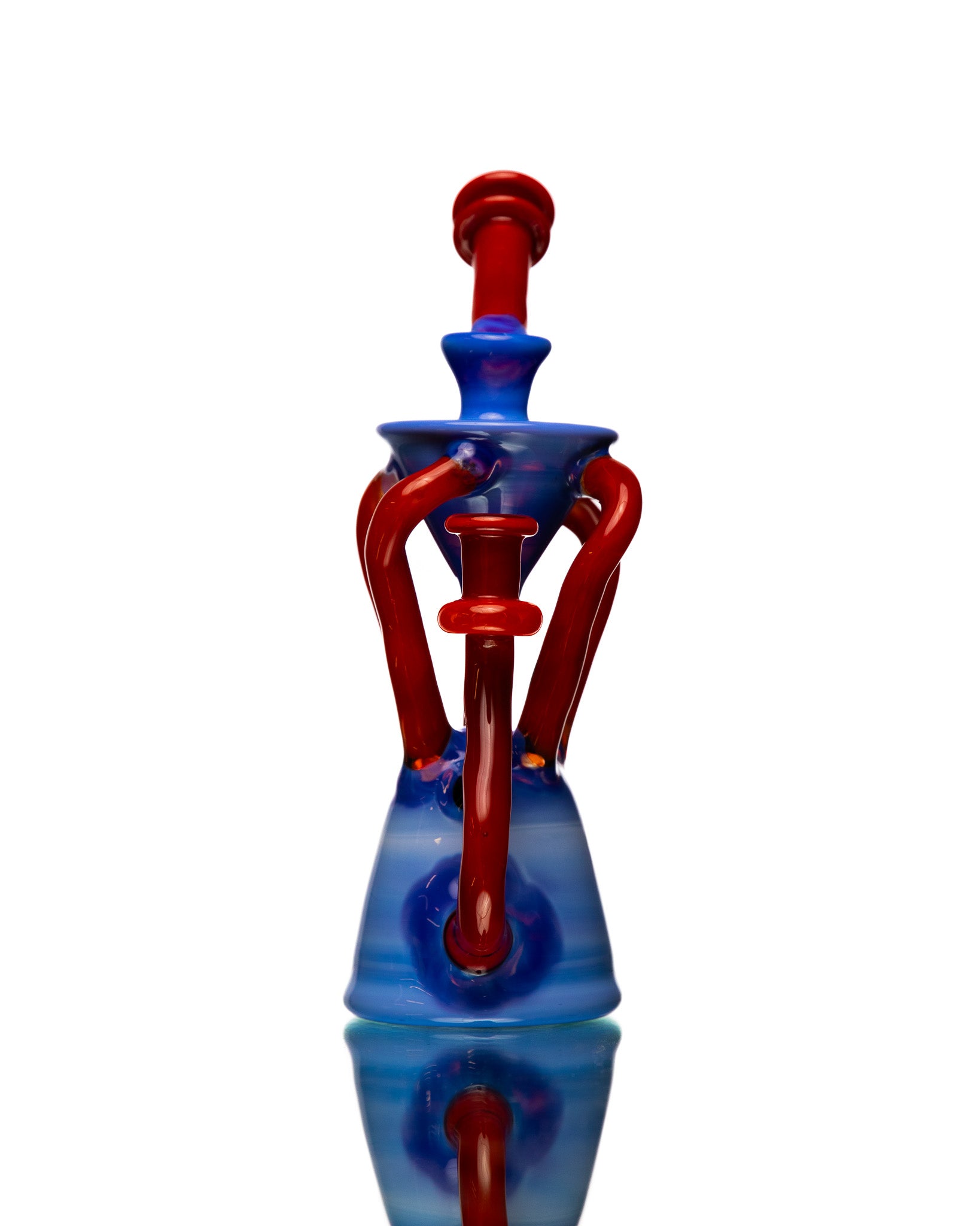 ManChild Glass -  Quad Uptake - Opal Skyline & "That Fuego"