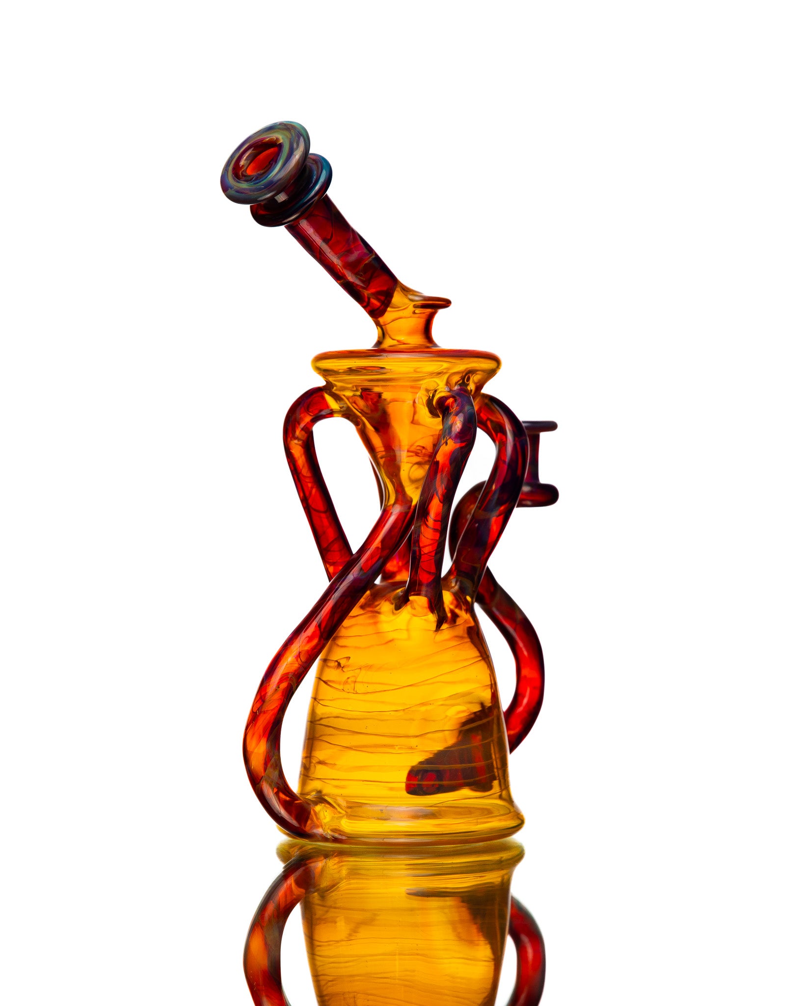 ManChild Glass - Quad Uptake - NS Yellow & Lokis Lipstick