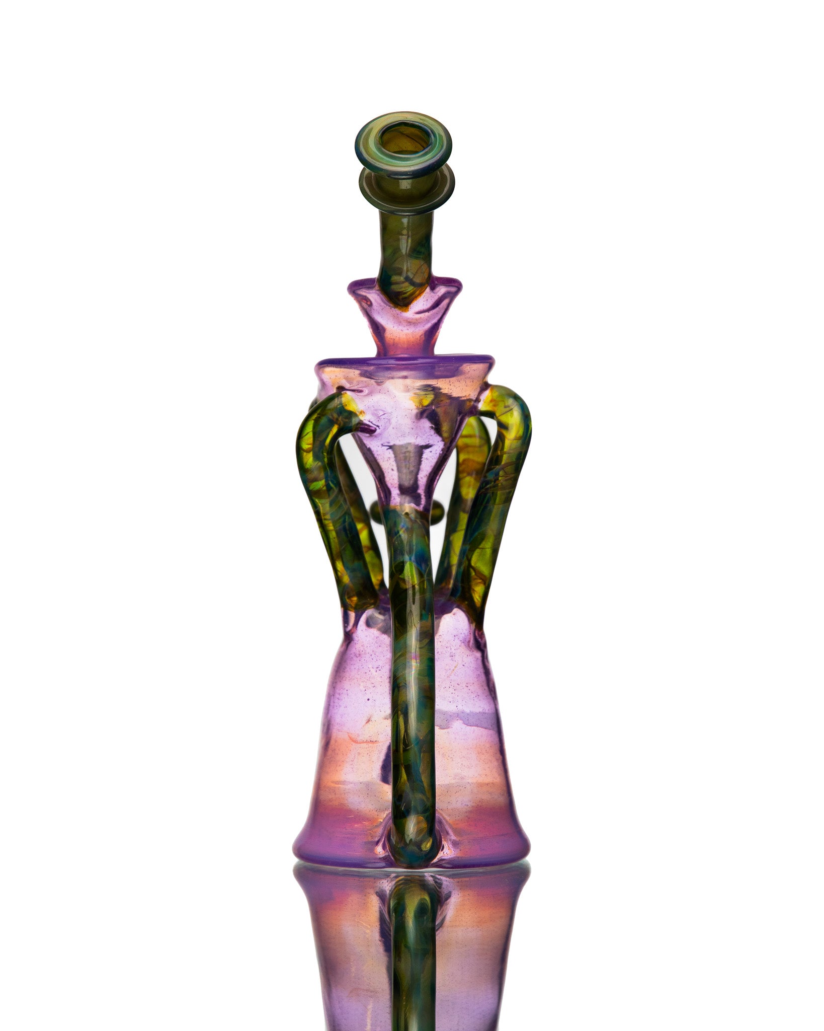 ManChild Glass - Quad Uptake - Purple Lilac & I.O. Star