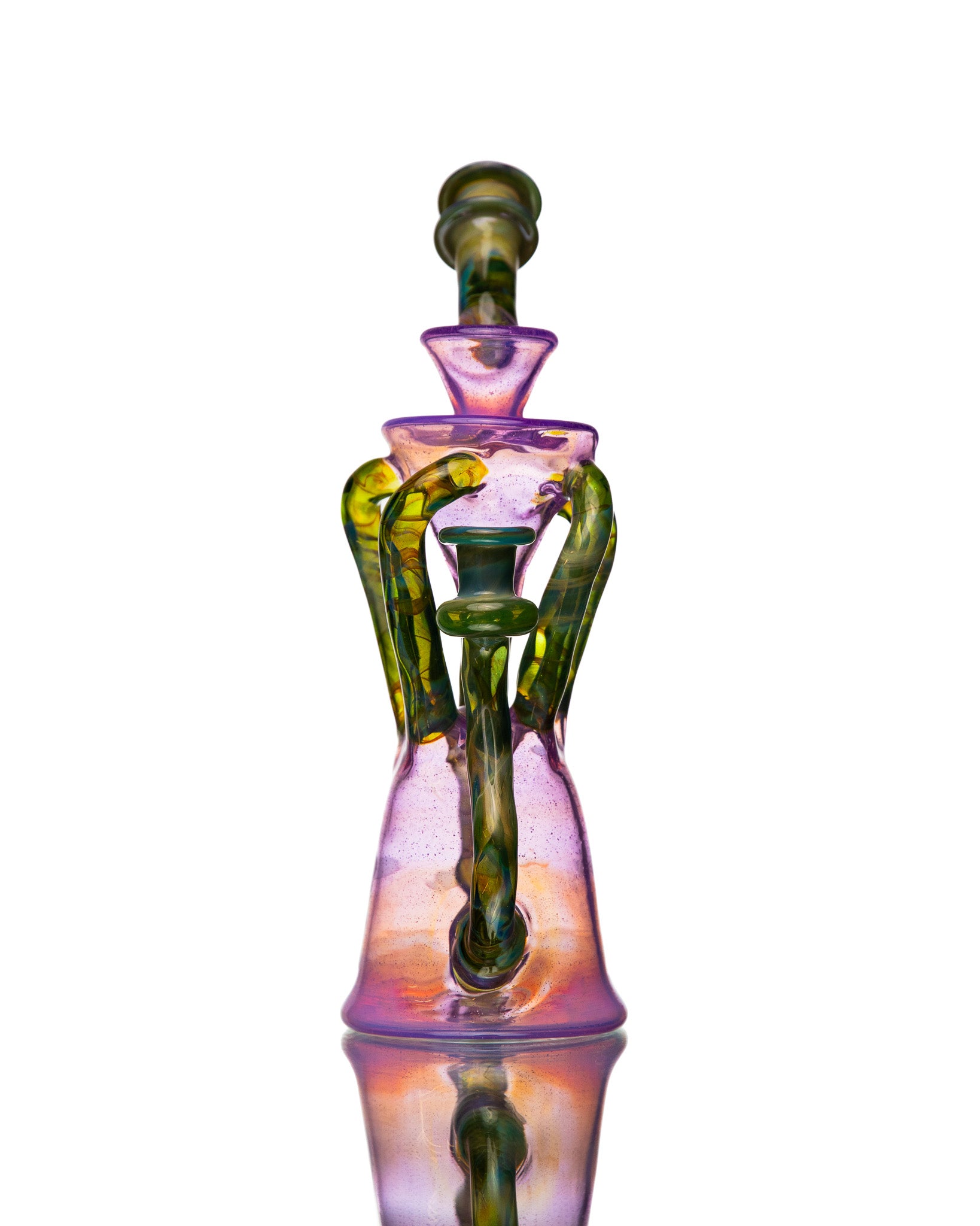 ManChild Glass - Quad Uptake - Purple Lilac & I.O. Star