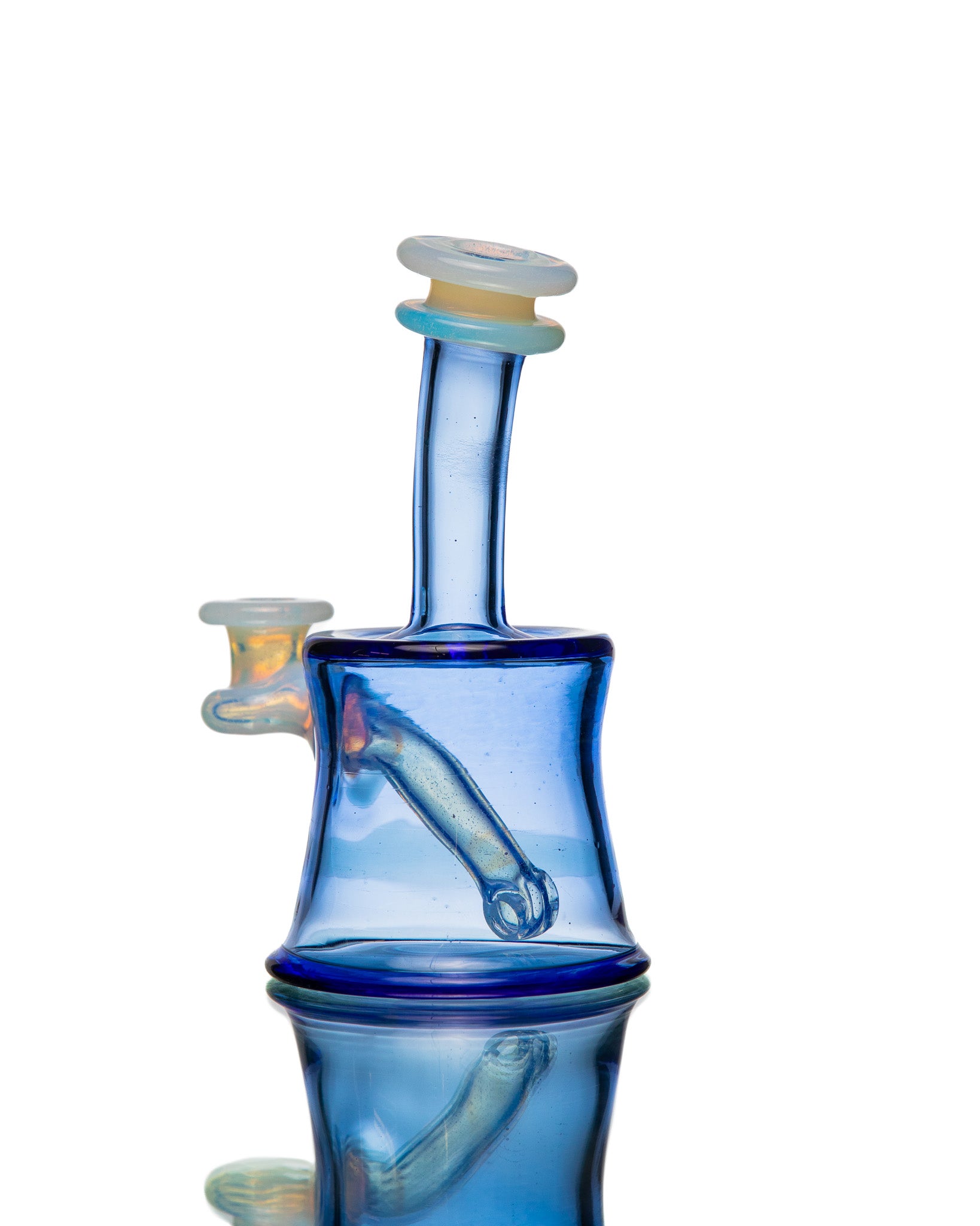 ManChild Glass - Mini Tube -  Blue Dream & Secret White