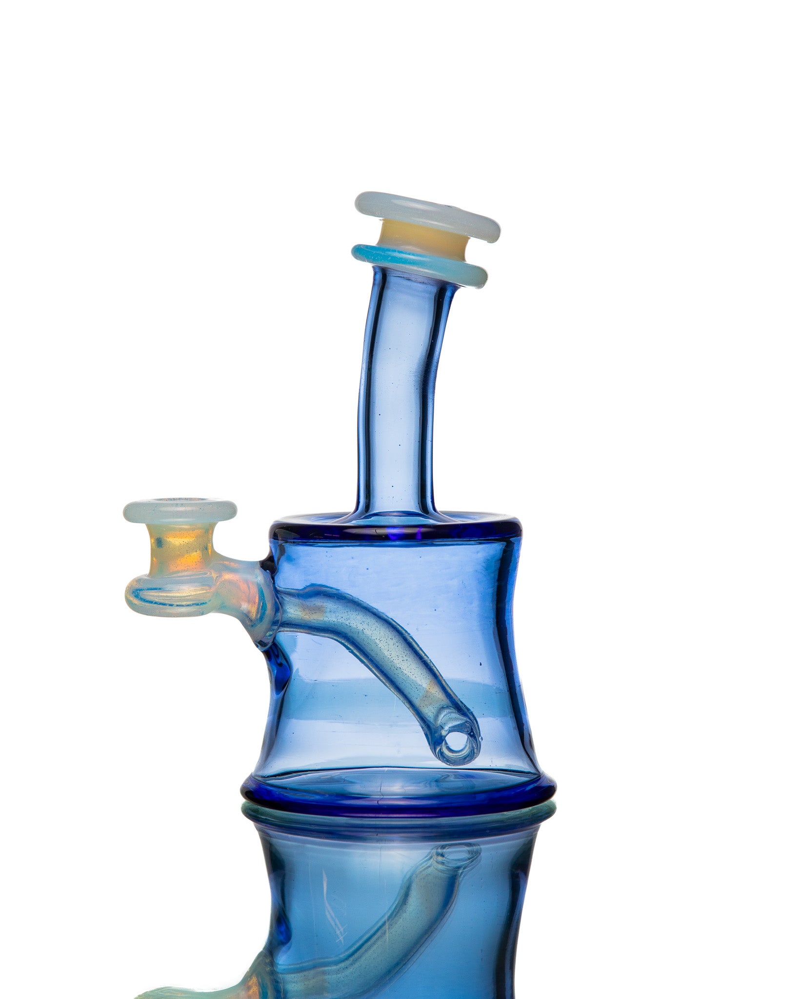 ManChild Glass - Mini Tube -  Blue Dream & Secret White