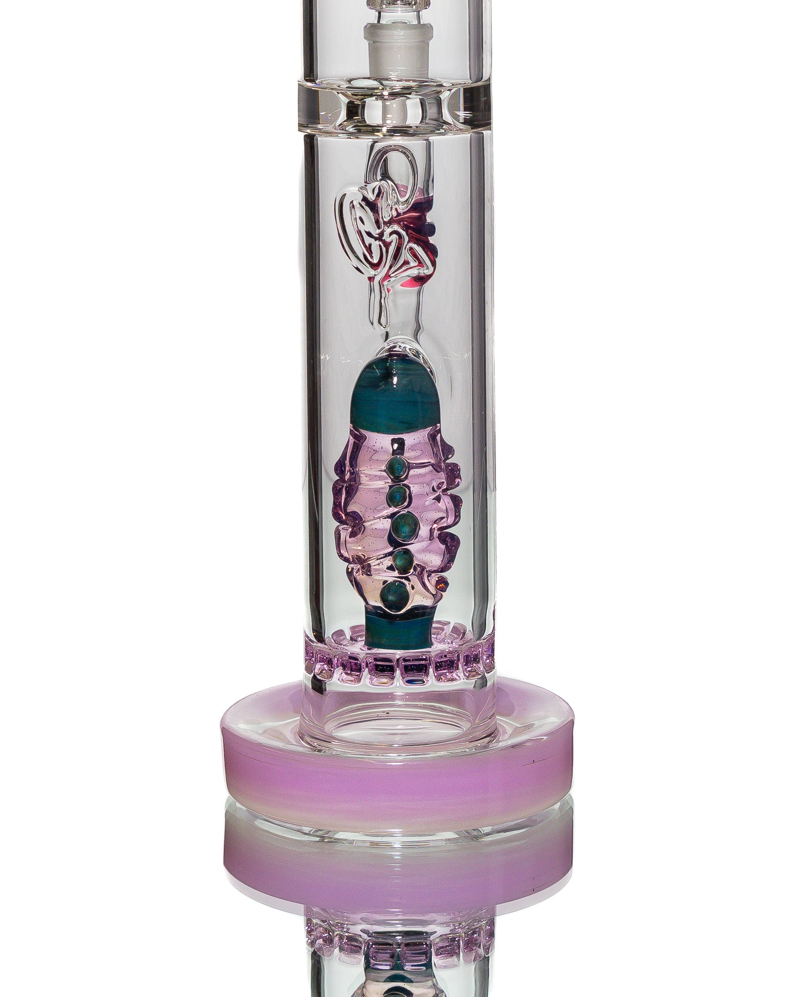 C2 Custom Creations - Straight Tube - Pink Spikes