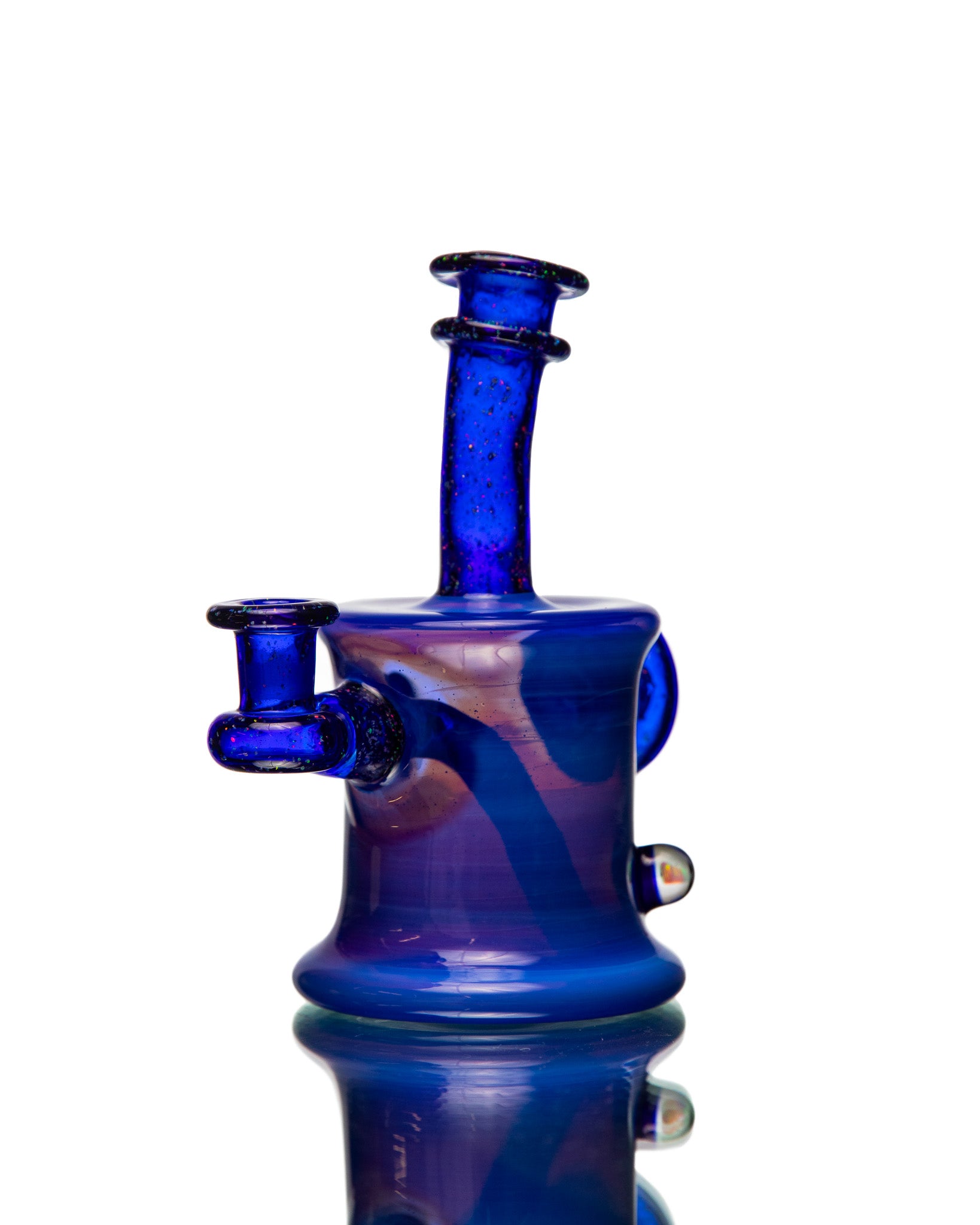 ManChild Glass - Mini Tube - Sonic & Cobalt (Crushed Opal)