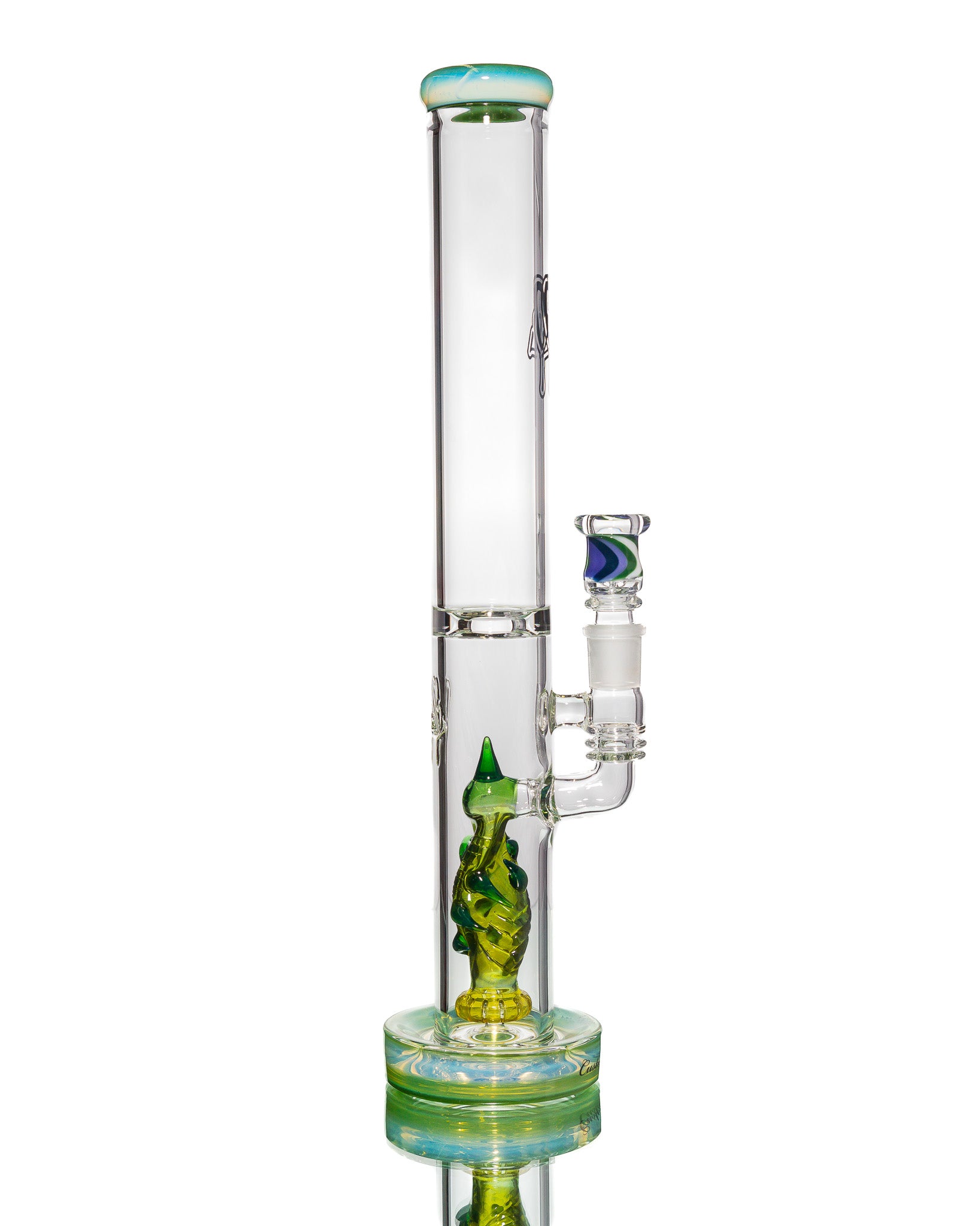 C2 Custom Creations - Straight Tube - Green Serpent