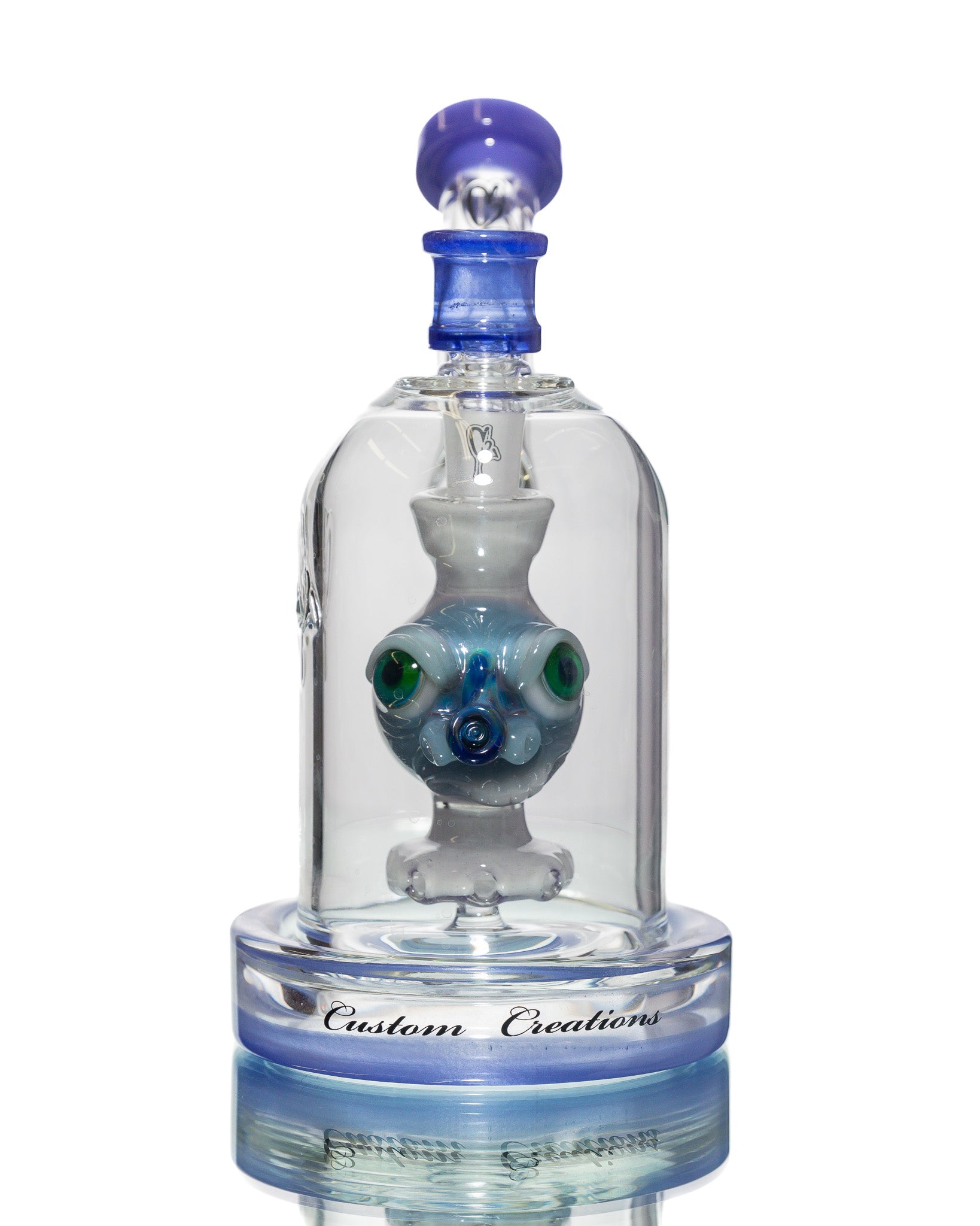 C2 Custom Creations - Bubbler - Blue Face