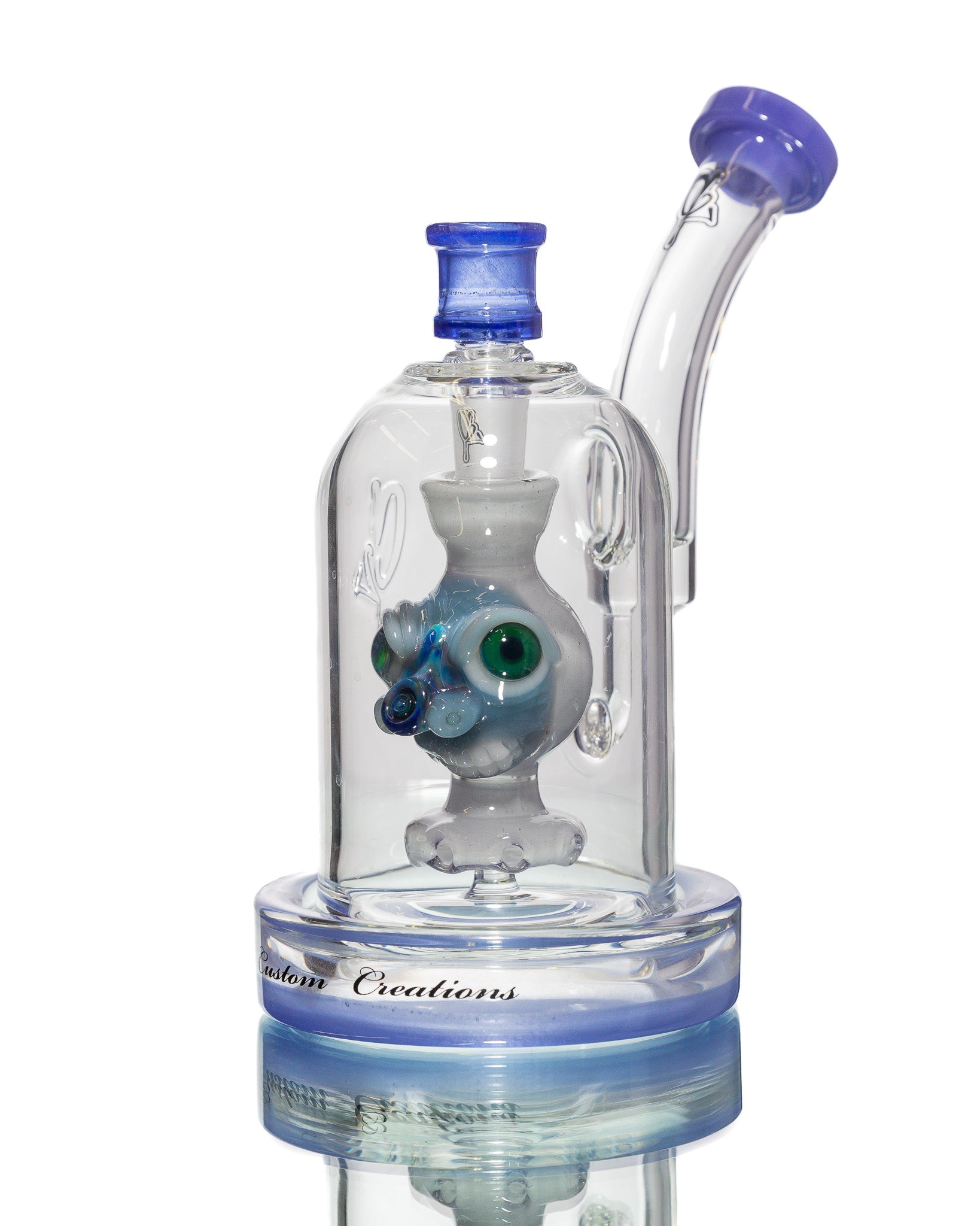 C2 Custom Creations - Bubbler - Blue Face