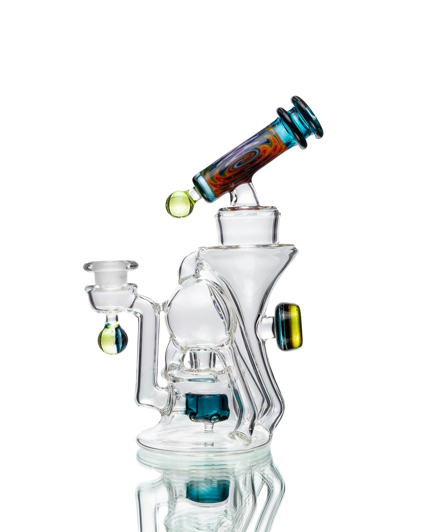 Aaron B - Recycler - Clear, Blue & Light Green