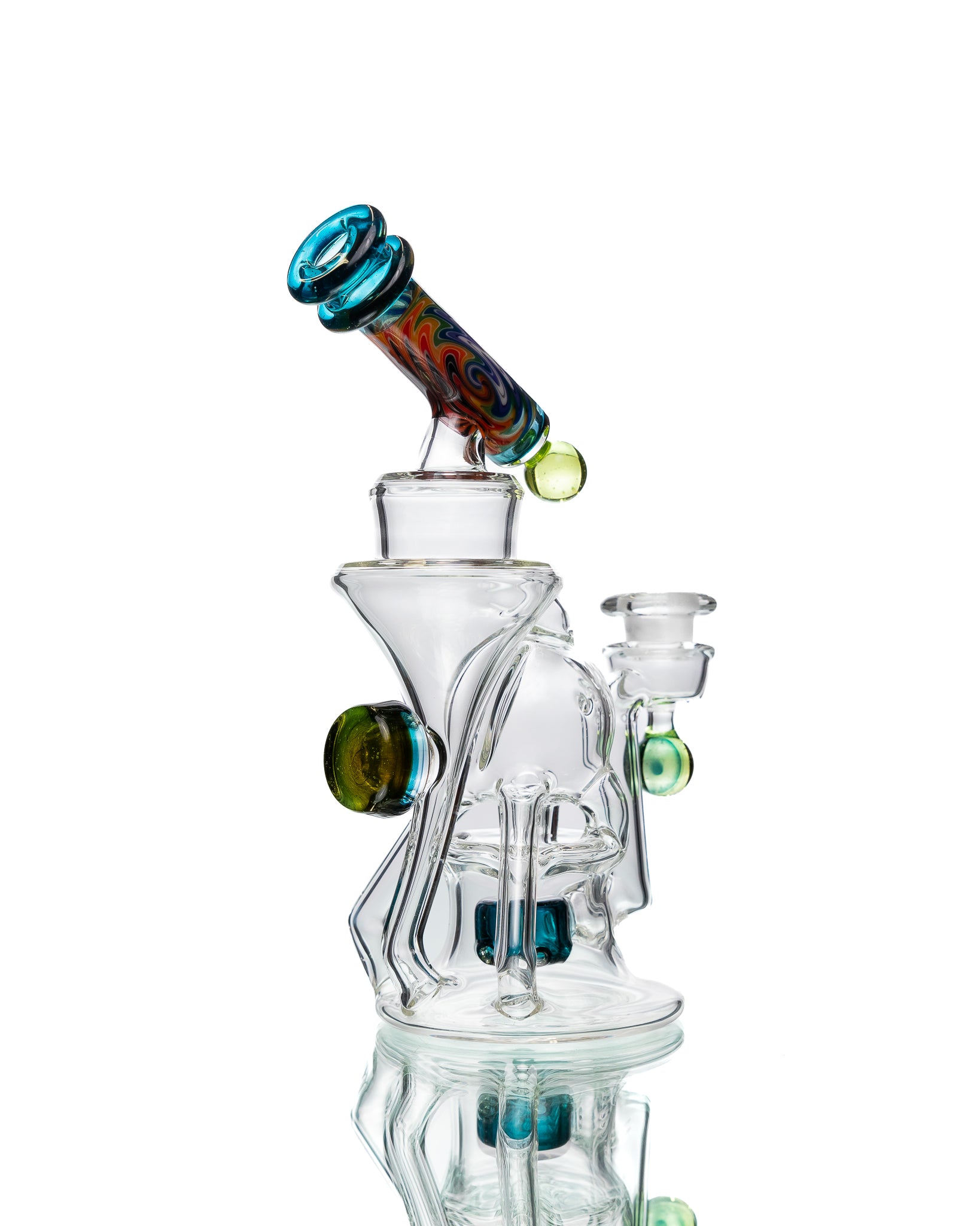 Aaron B - Recycler - Clear, Blue & Light Green