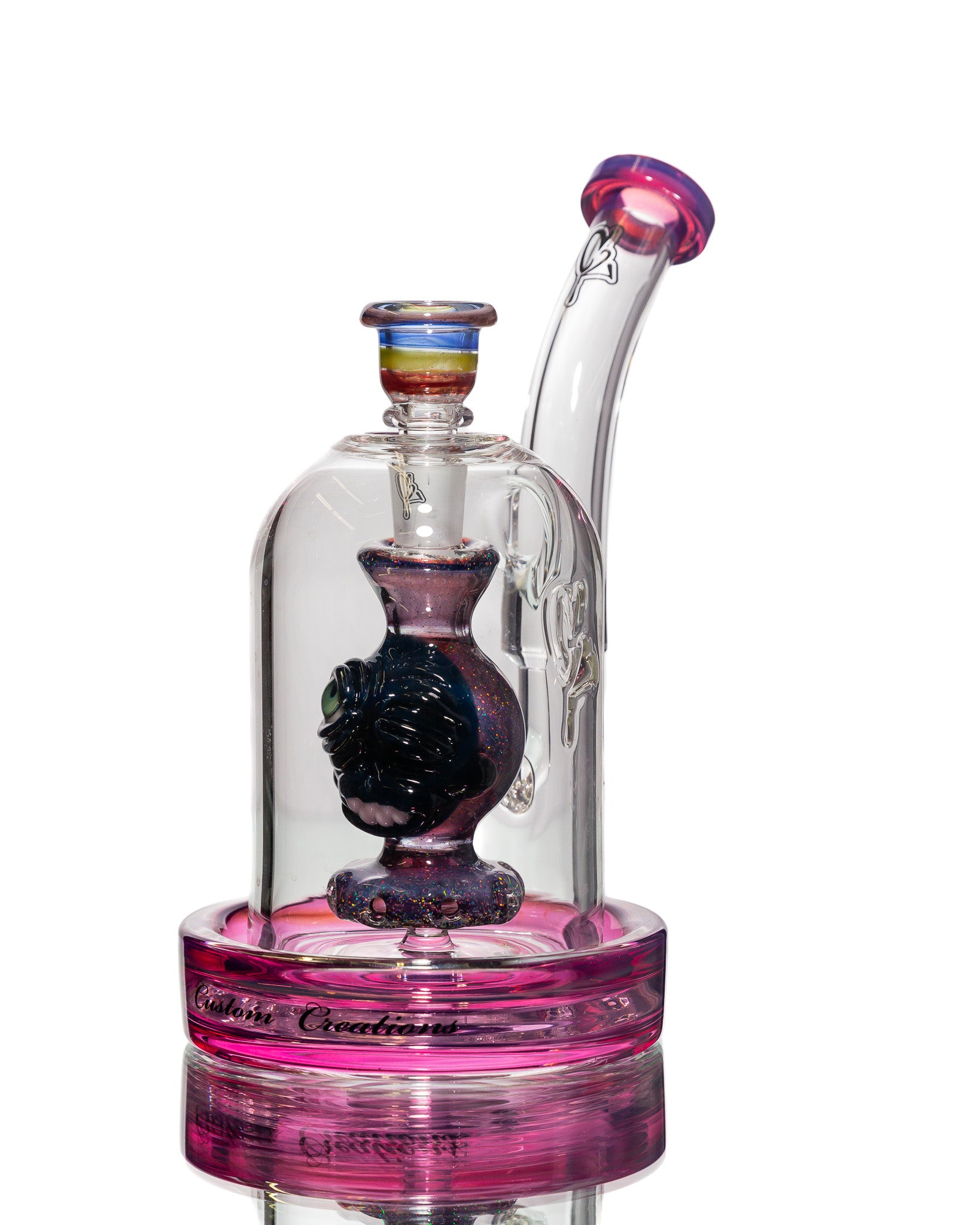 C2 Custom Creations - Bubbler - Crushed Opal Face