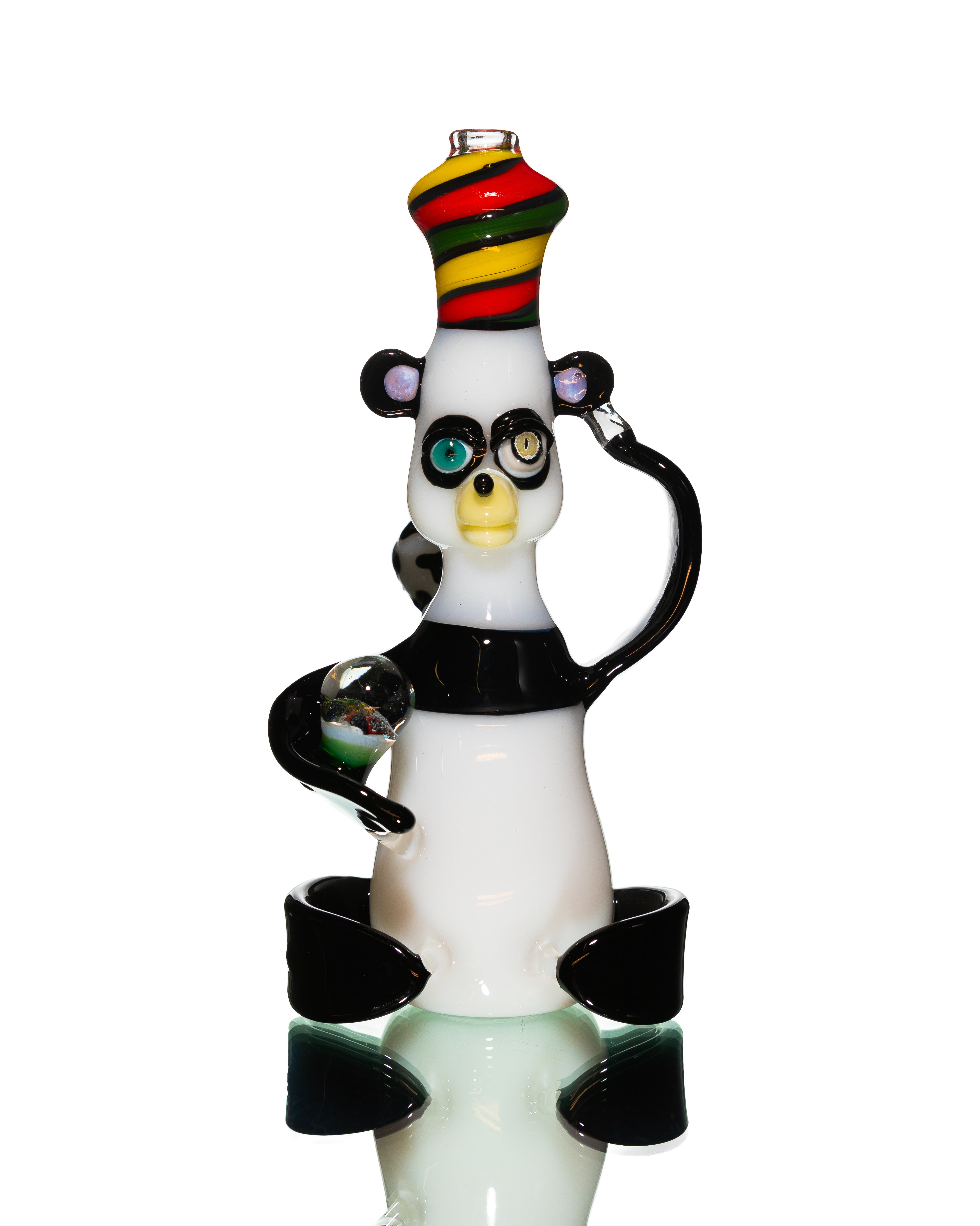 American Made Glass - Panda Beaker