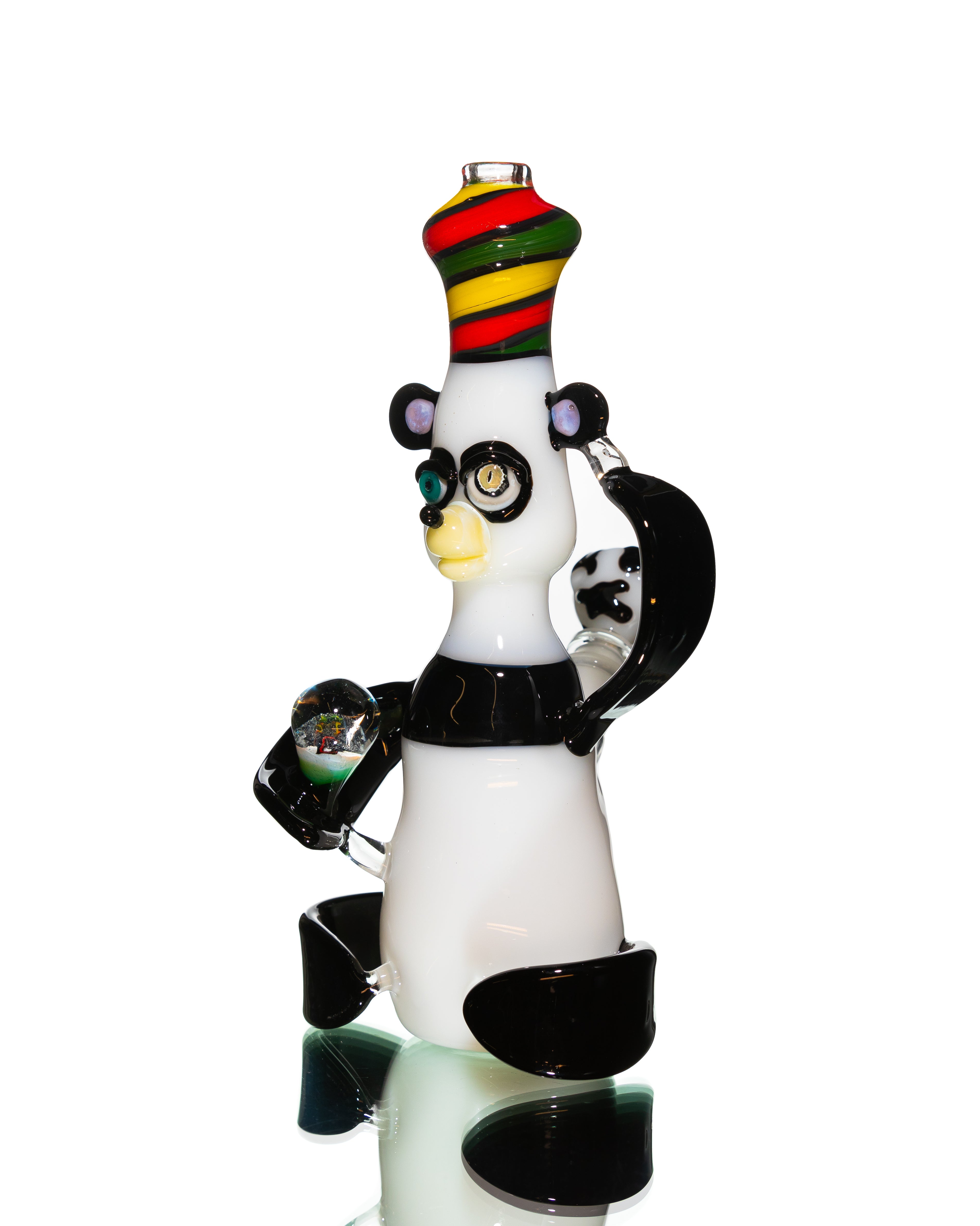 American Made Glass - Panda Beaker