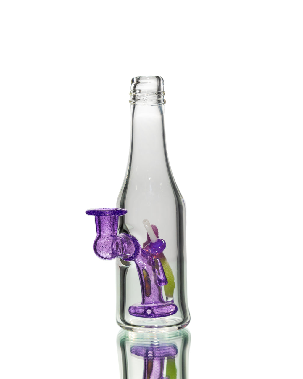 Emperial Glass - Lollipop & Sour Worm Bottle Jammer - Purple