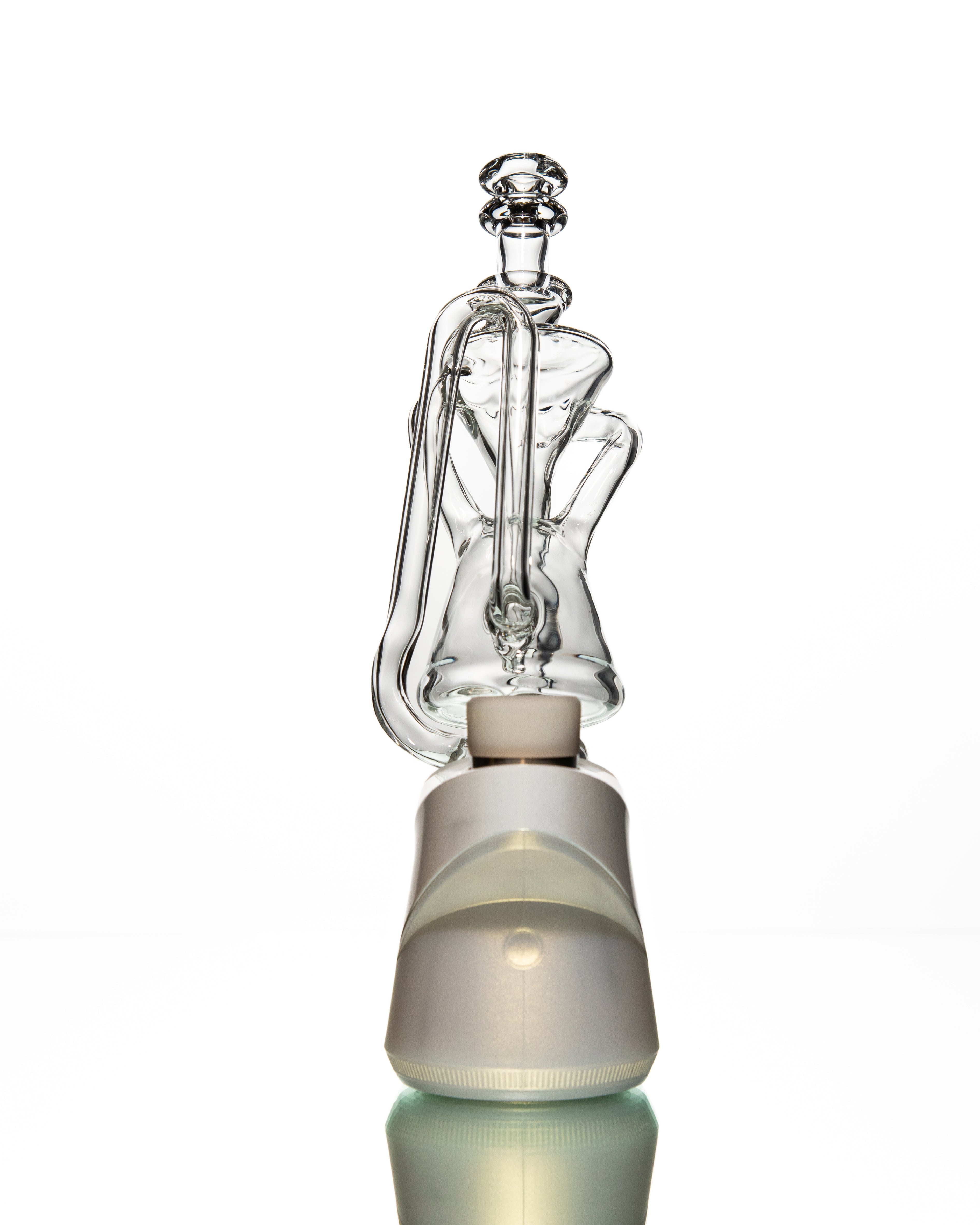 ManChild Glass - Puffco Duel Floater - Clear
