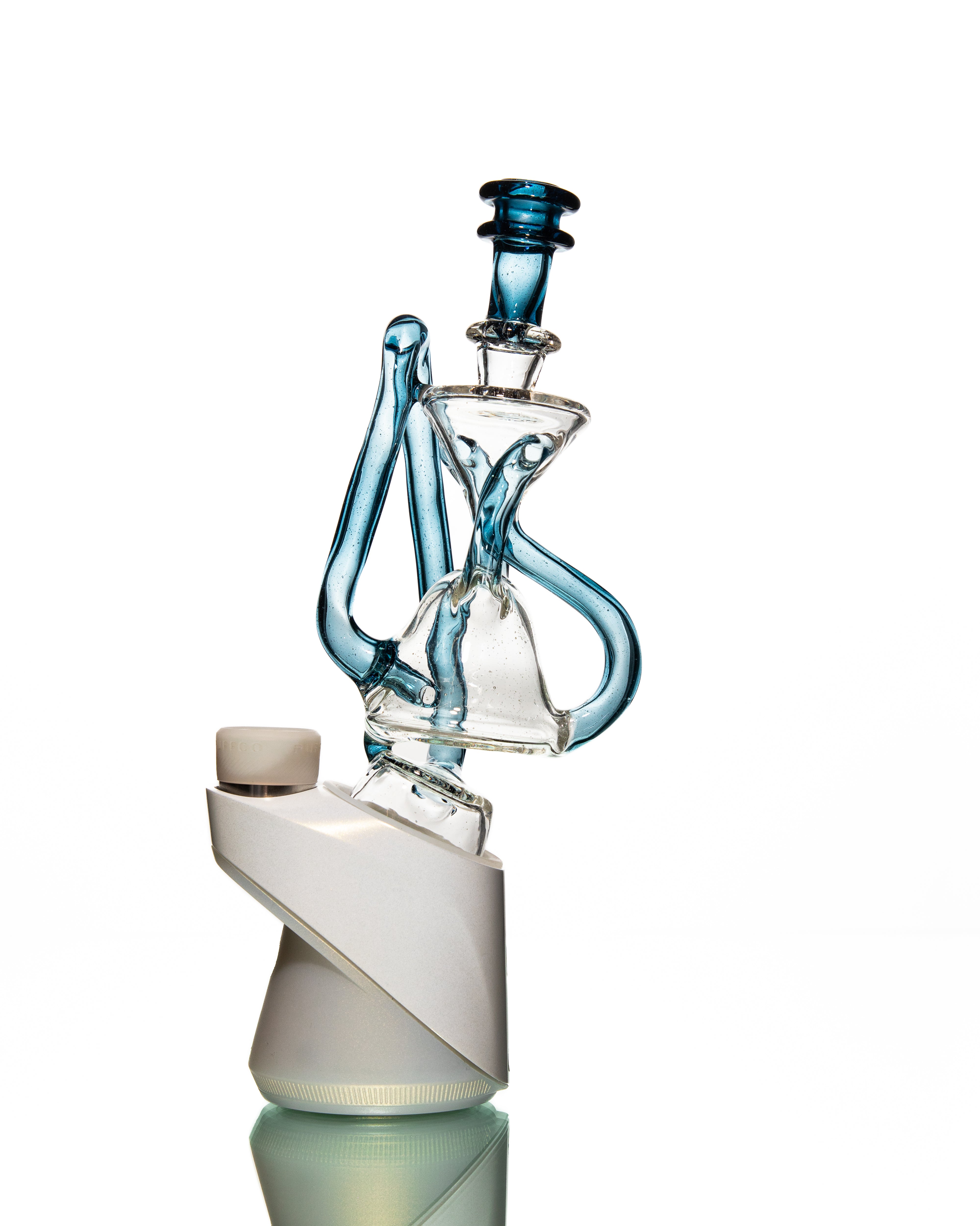 ManChild Glass - Puffco Duel Floater - Lucy & Atomic Stardust (UV)