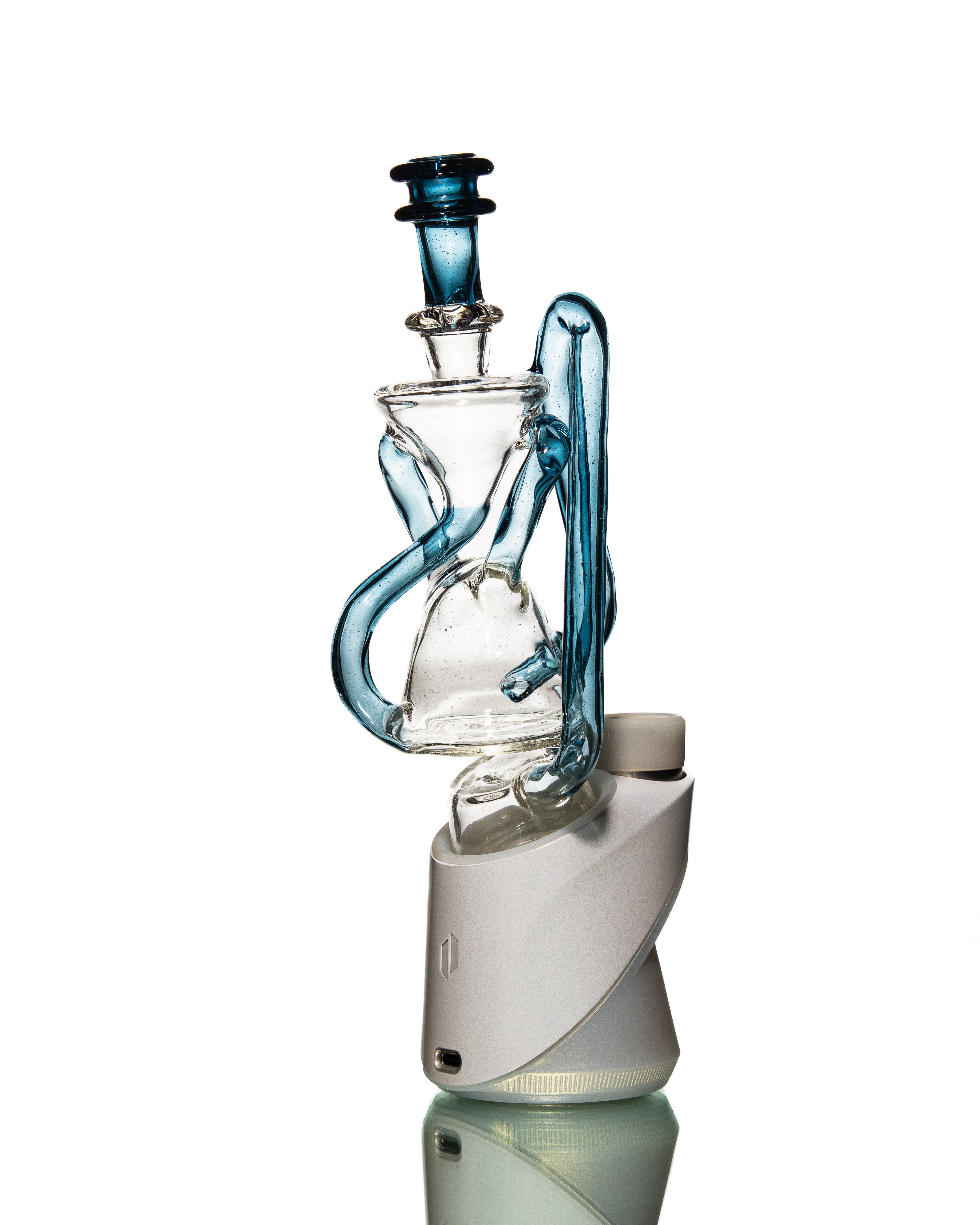 ManChild Glass - Puffco Duel Floater - Lucy & Atomic Stardust (UV)