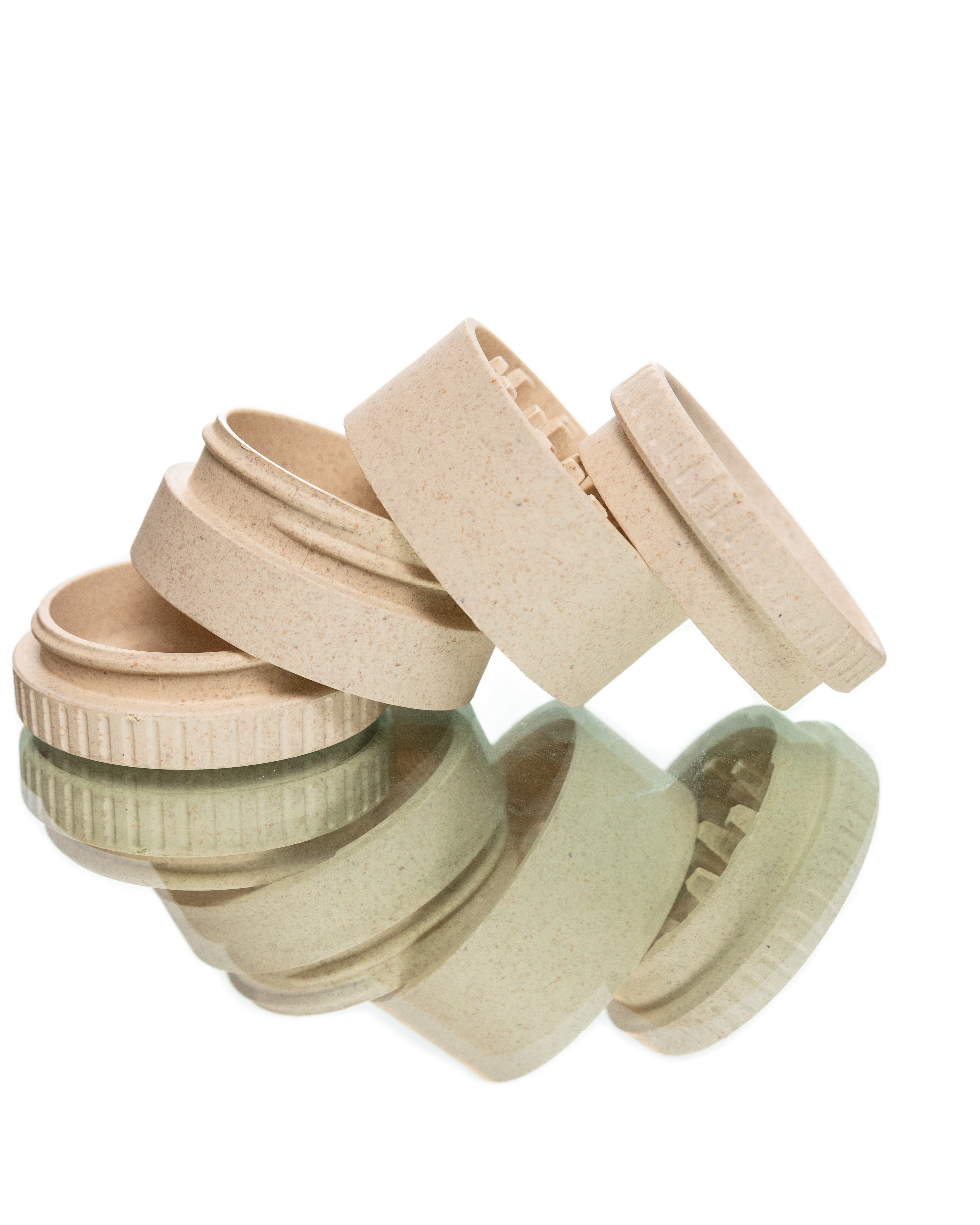 Illadelph x Santa Cruz - 4 Piece Hemp Grinder (White)