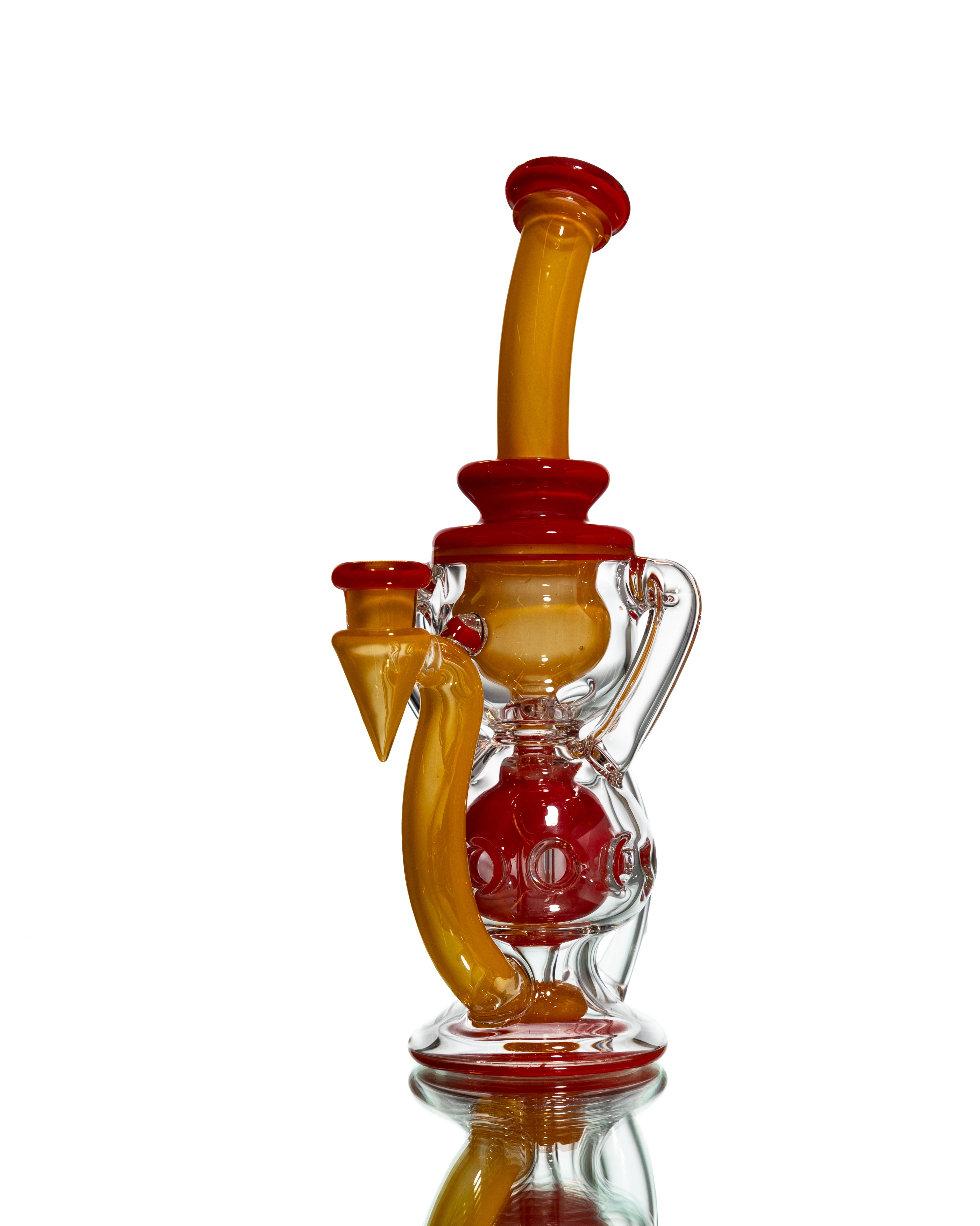 Tube Sock Glass Hustle - Yellow/Red "Begg Beater"