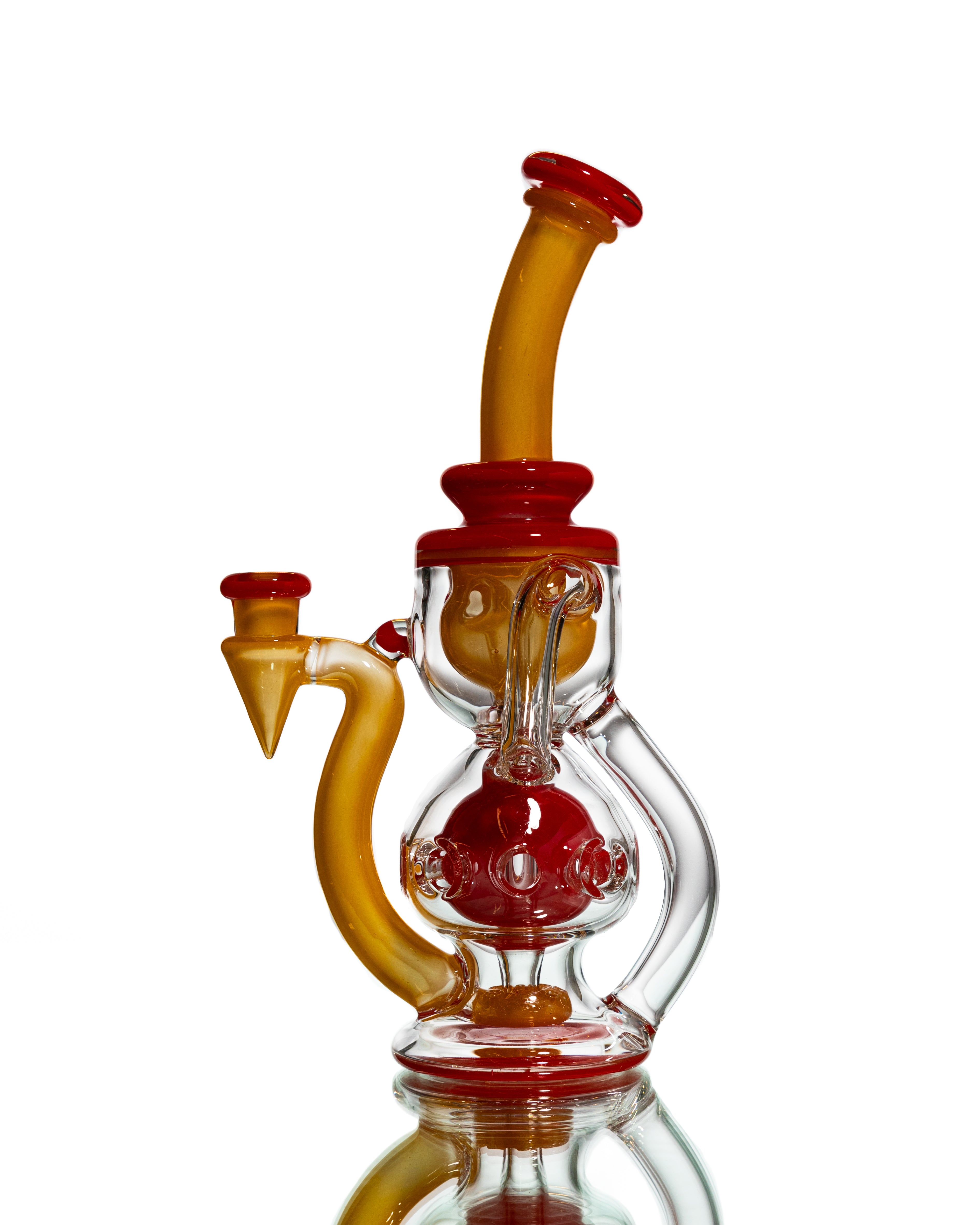 Tube Sock Glass Hustle - Yellow/Red "Begg Beater"