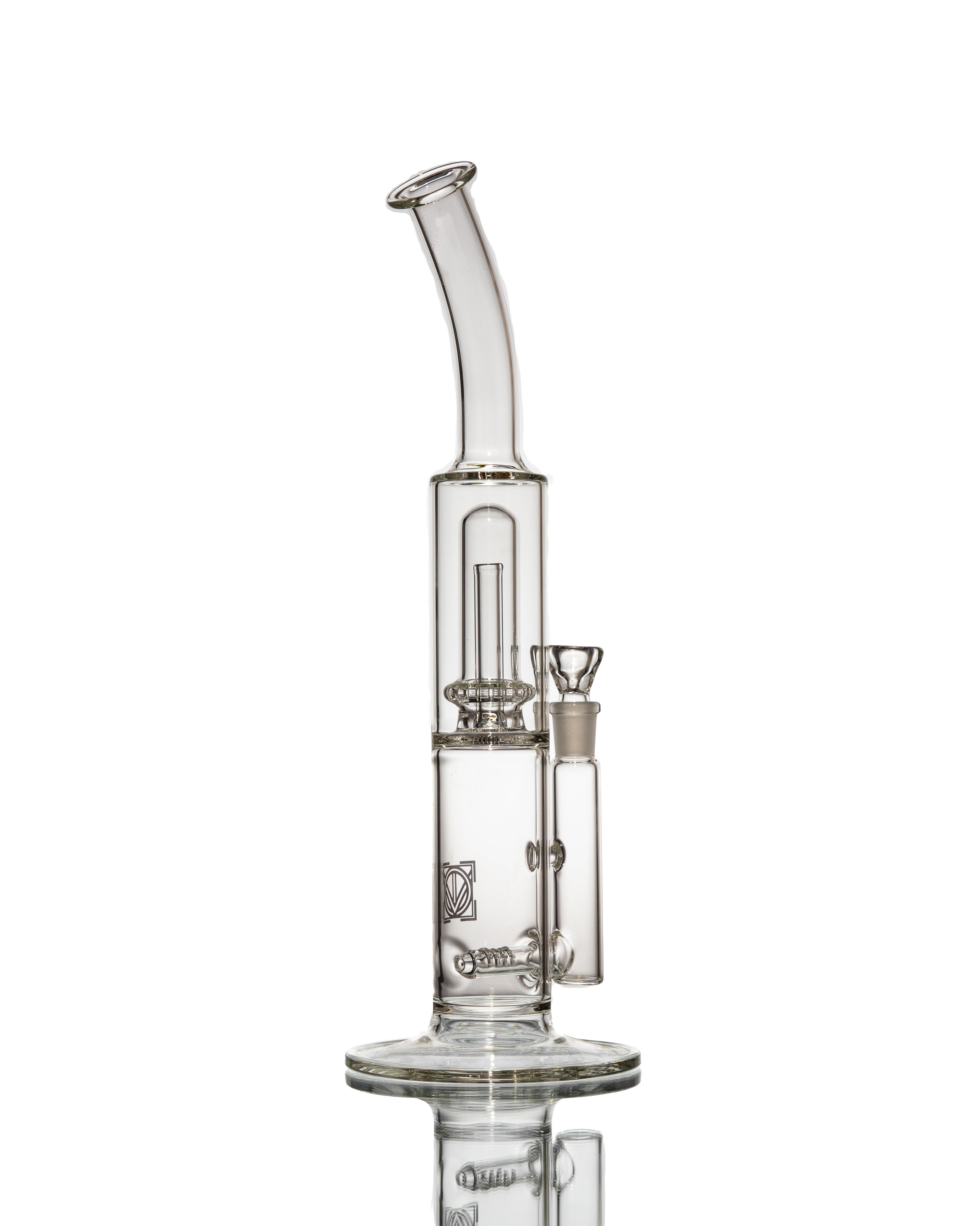 Licit Glass - "Mighty Fine Smoker Jr." Bent Neck Bubbler