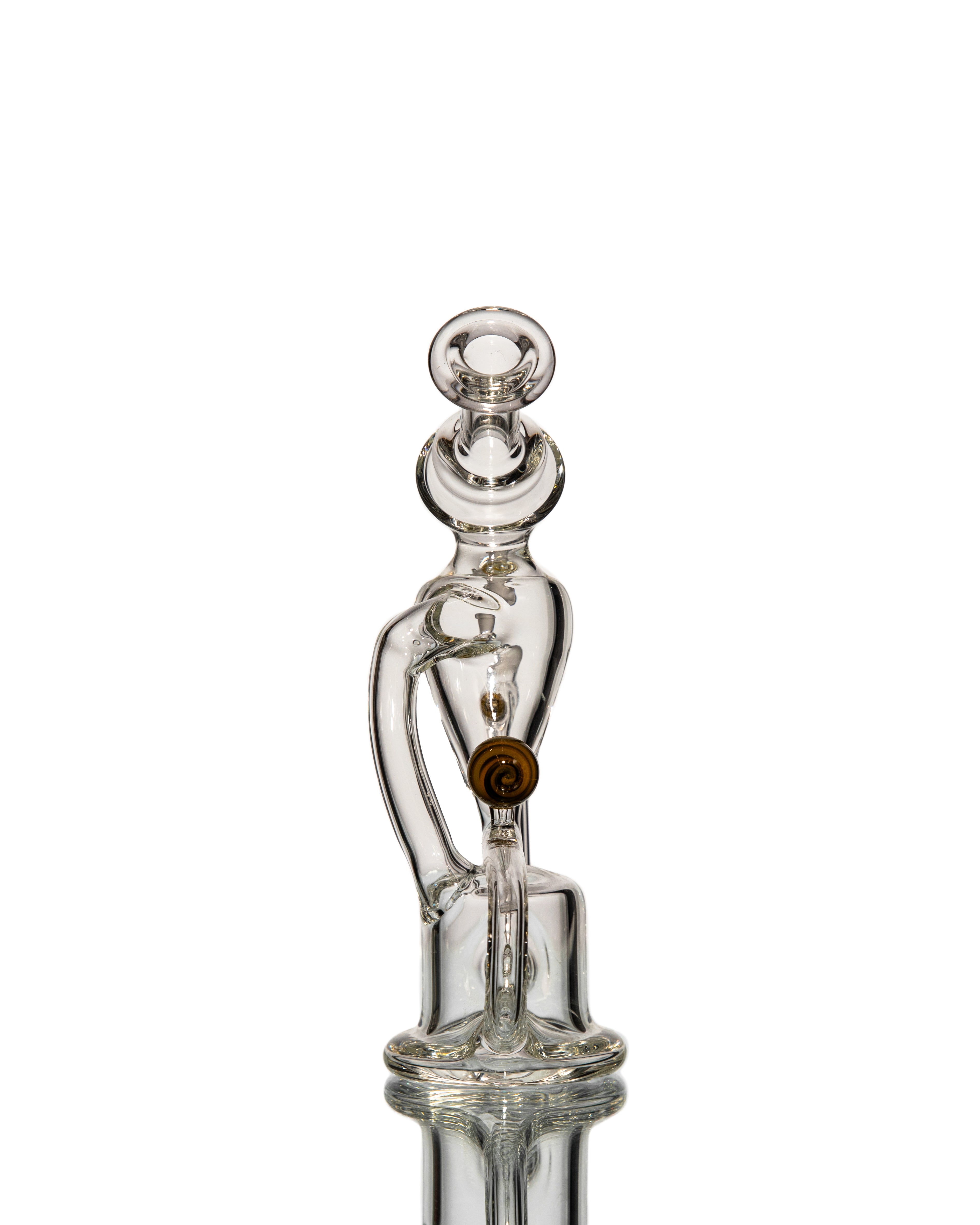 Symetrik Glass - Single Uptake Recycler (Black and Yellow)
