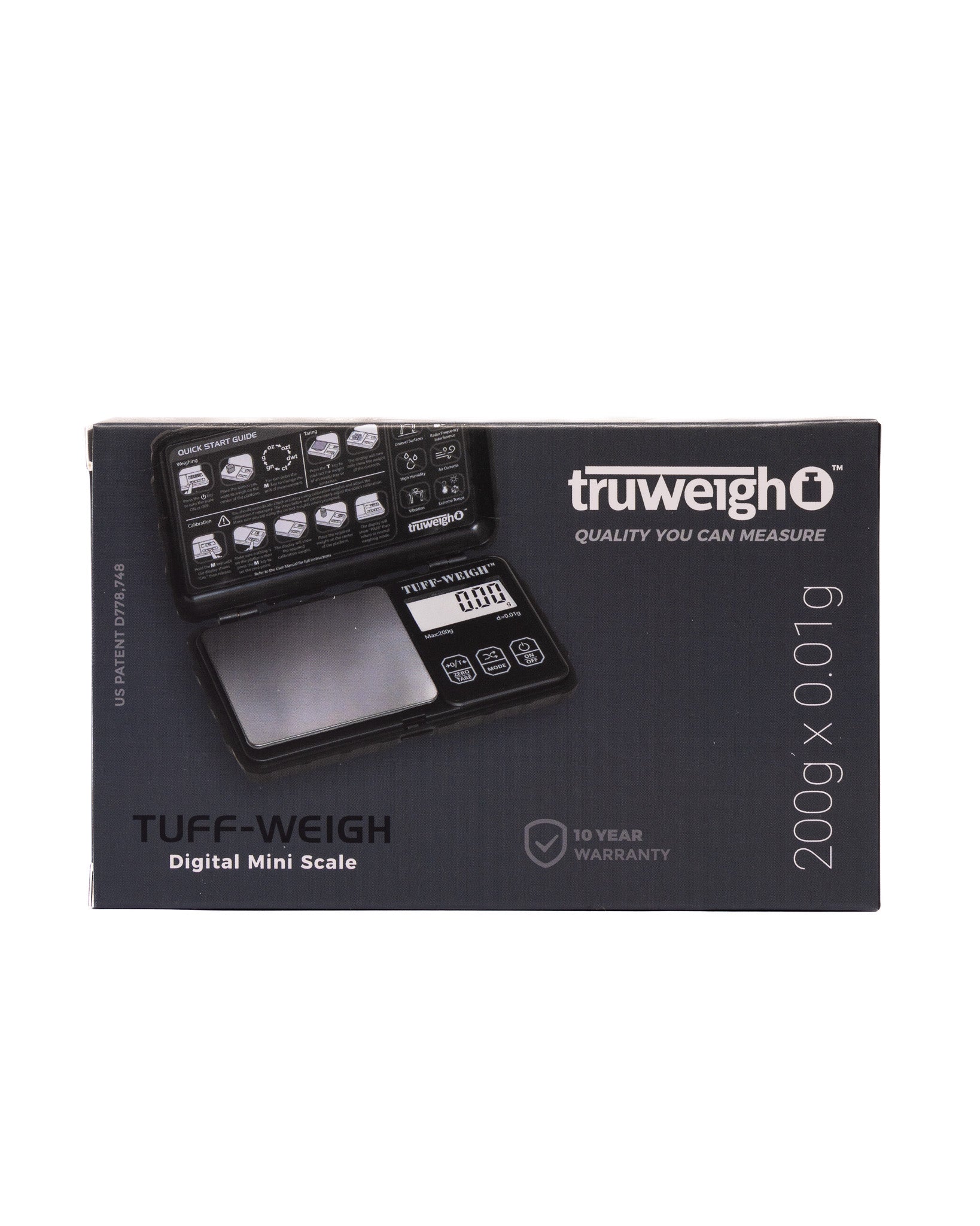 Truweight - Tuff Weight Mini Scale - 200g x 0.01g