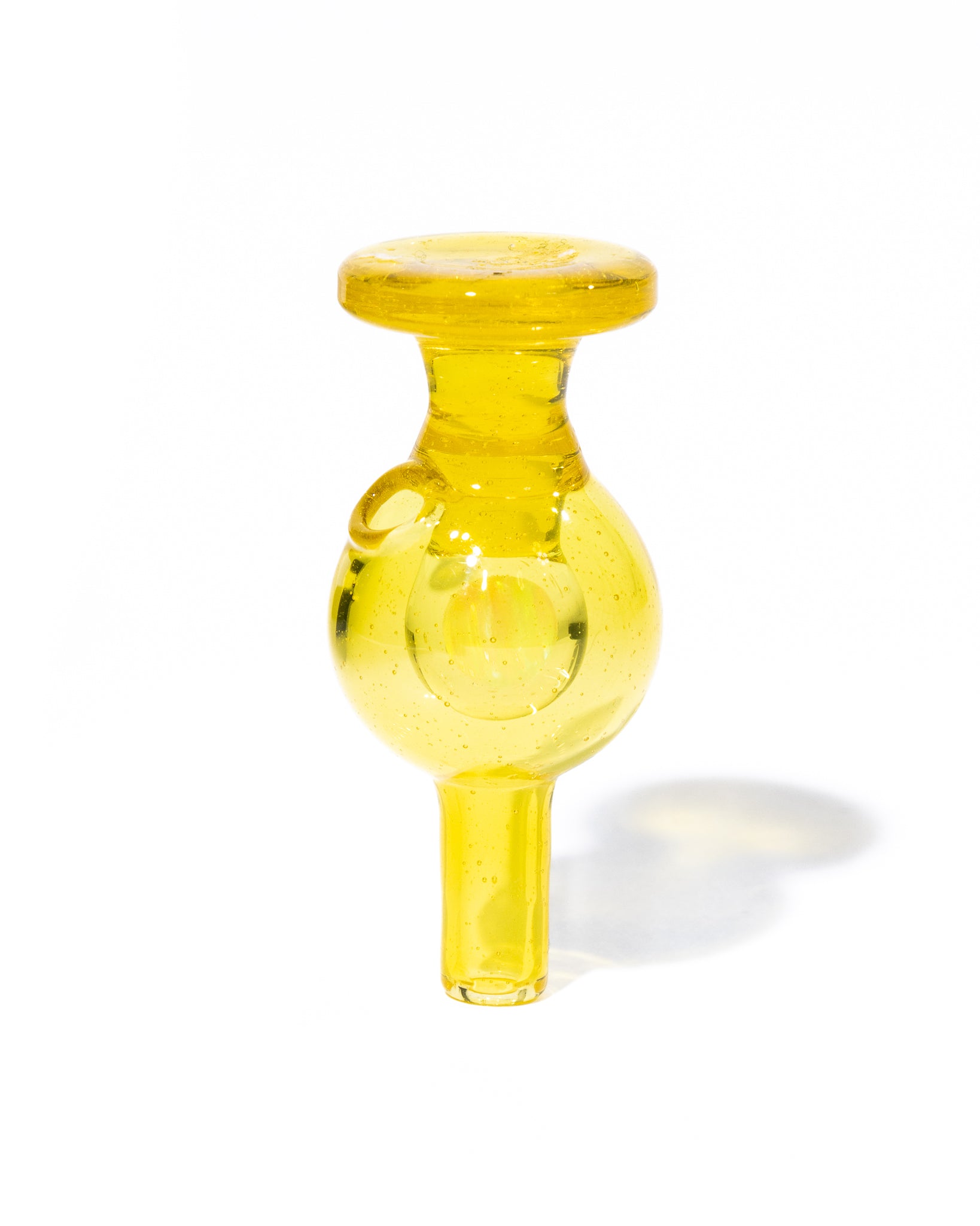 Soup Glass - 6mm Bubble Cap - Yellow