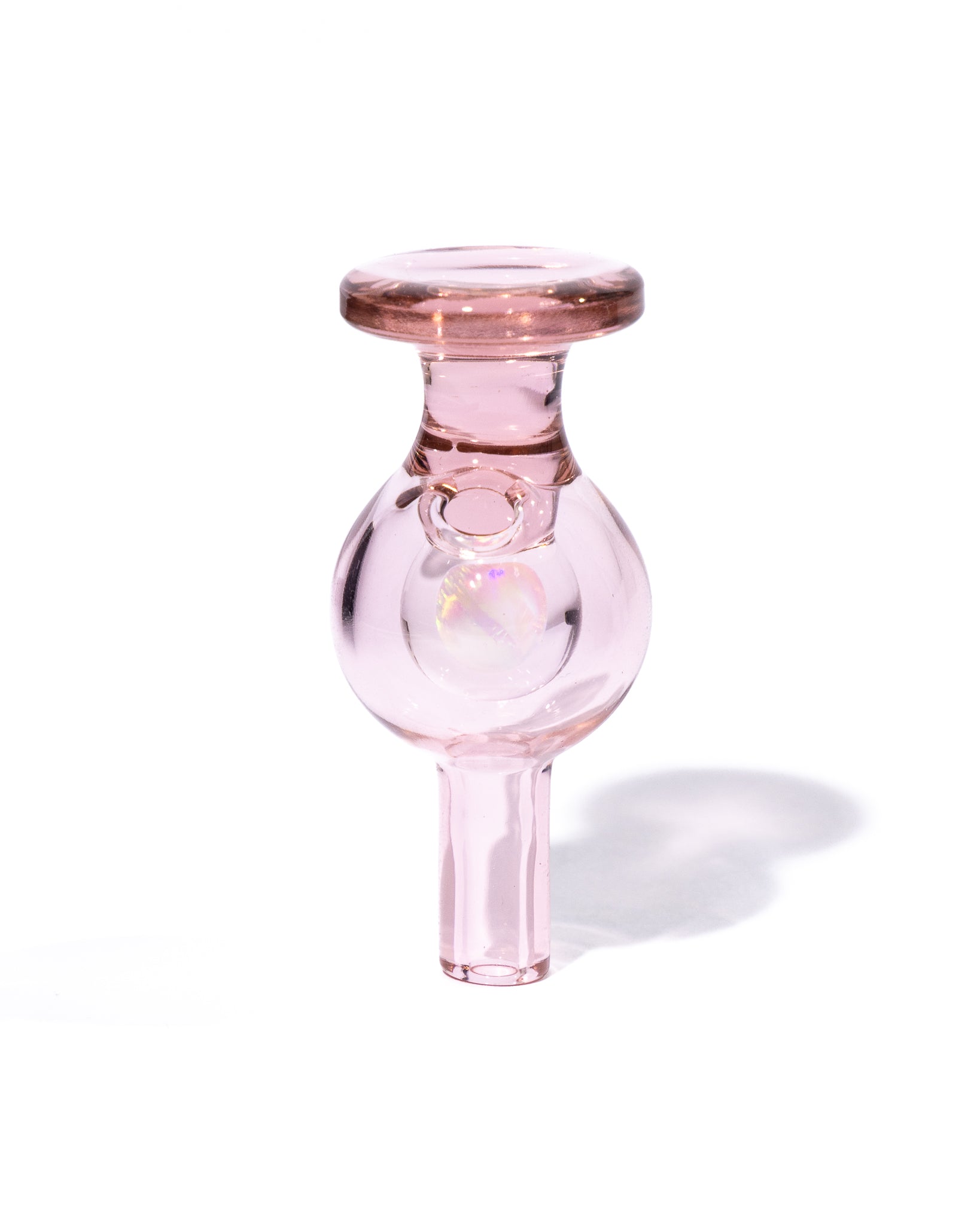 Soup Glass - 6mm Bubble Cap - Light Pink