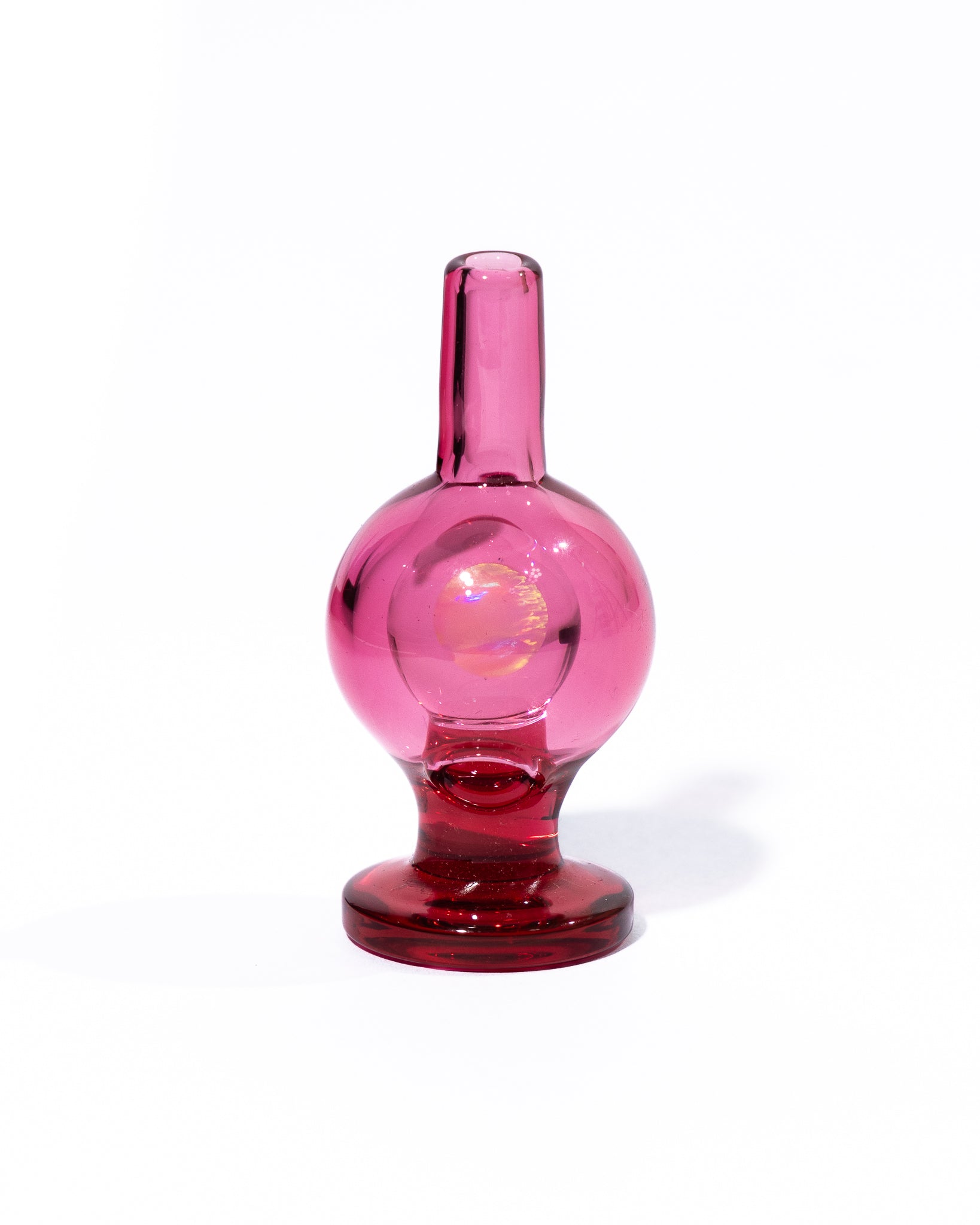 Soup Glass - 6mm Bubble Cap - Cherry