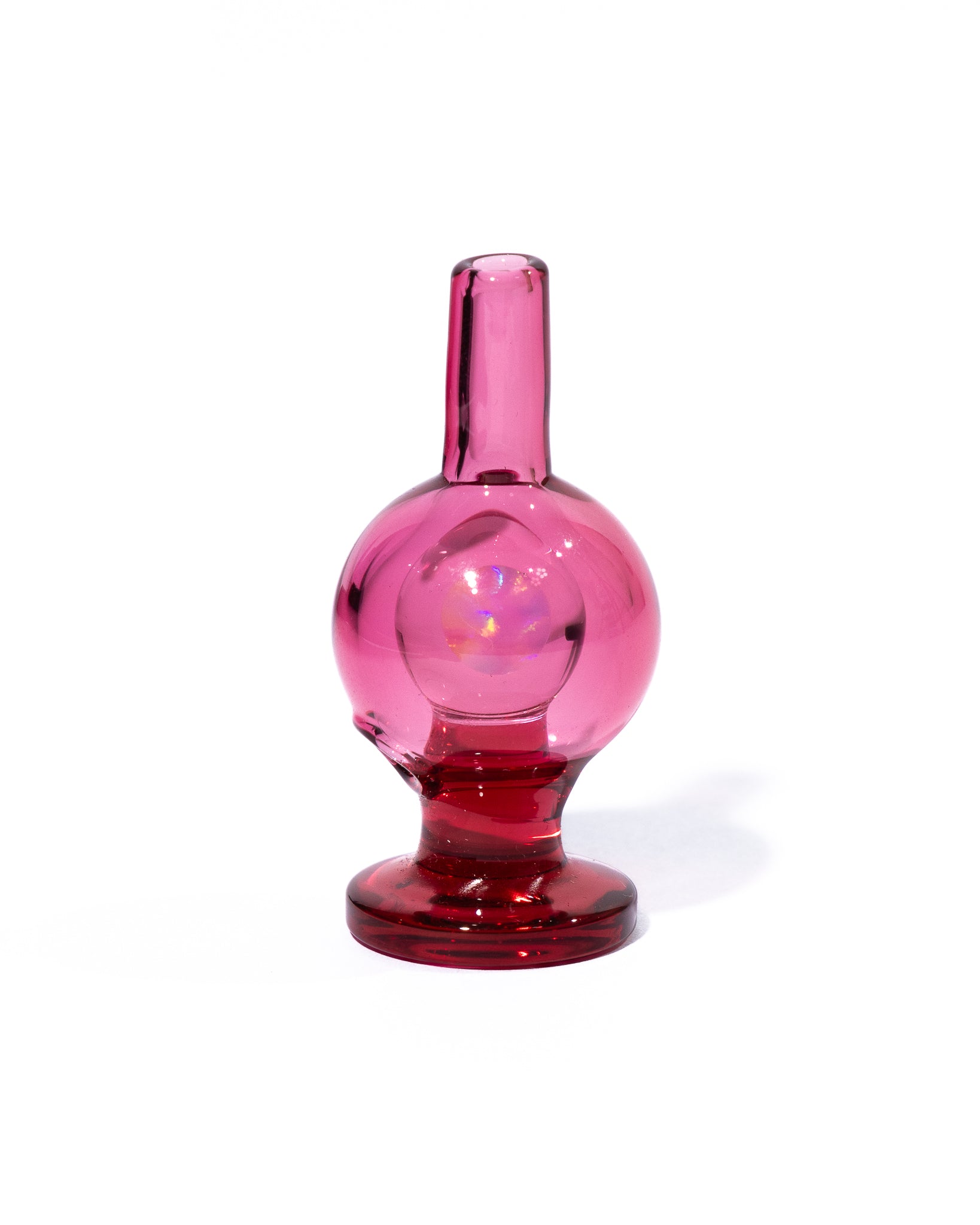 Soup Glass - 6mm Bubble Cap - Cherry