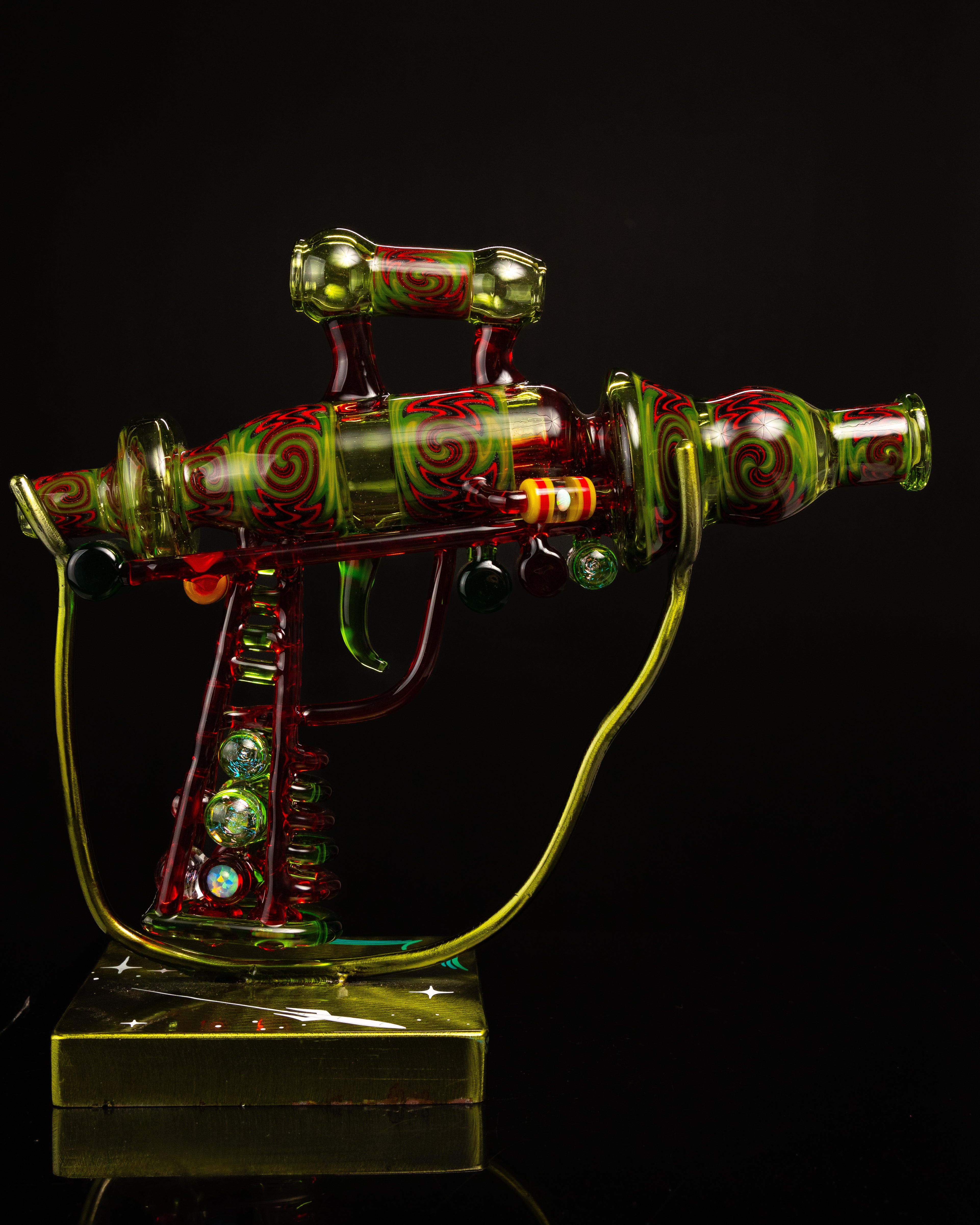 Happy Times Glass - Huni Badger Ray Gun