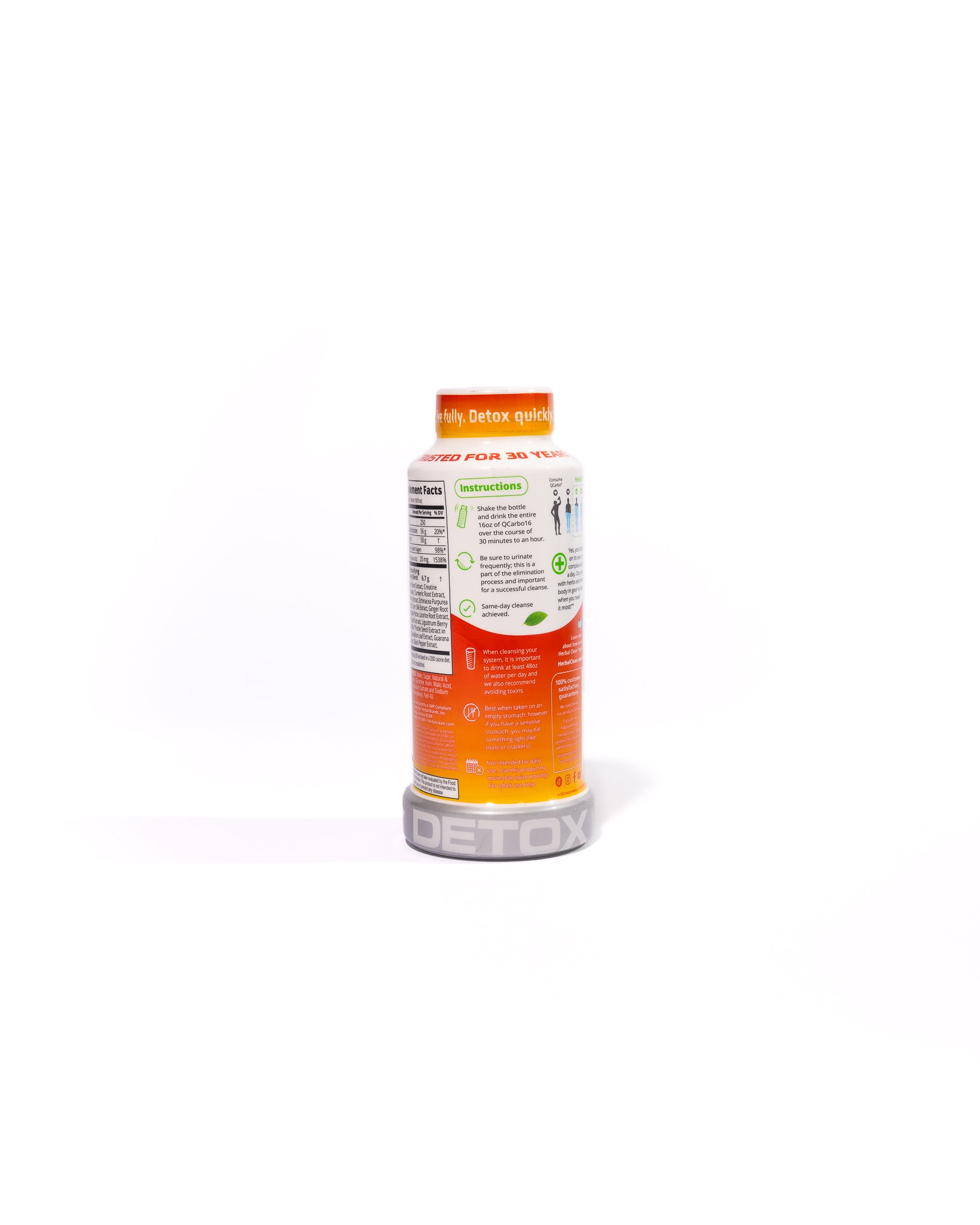 Herbal Clean - QCarbo - 1 Step Maximum Cleanse